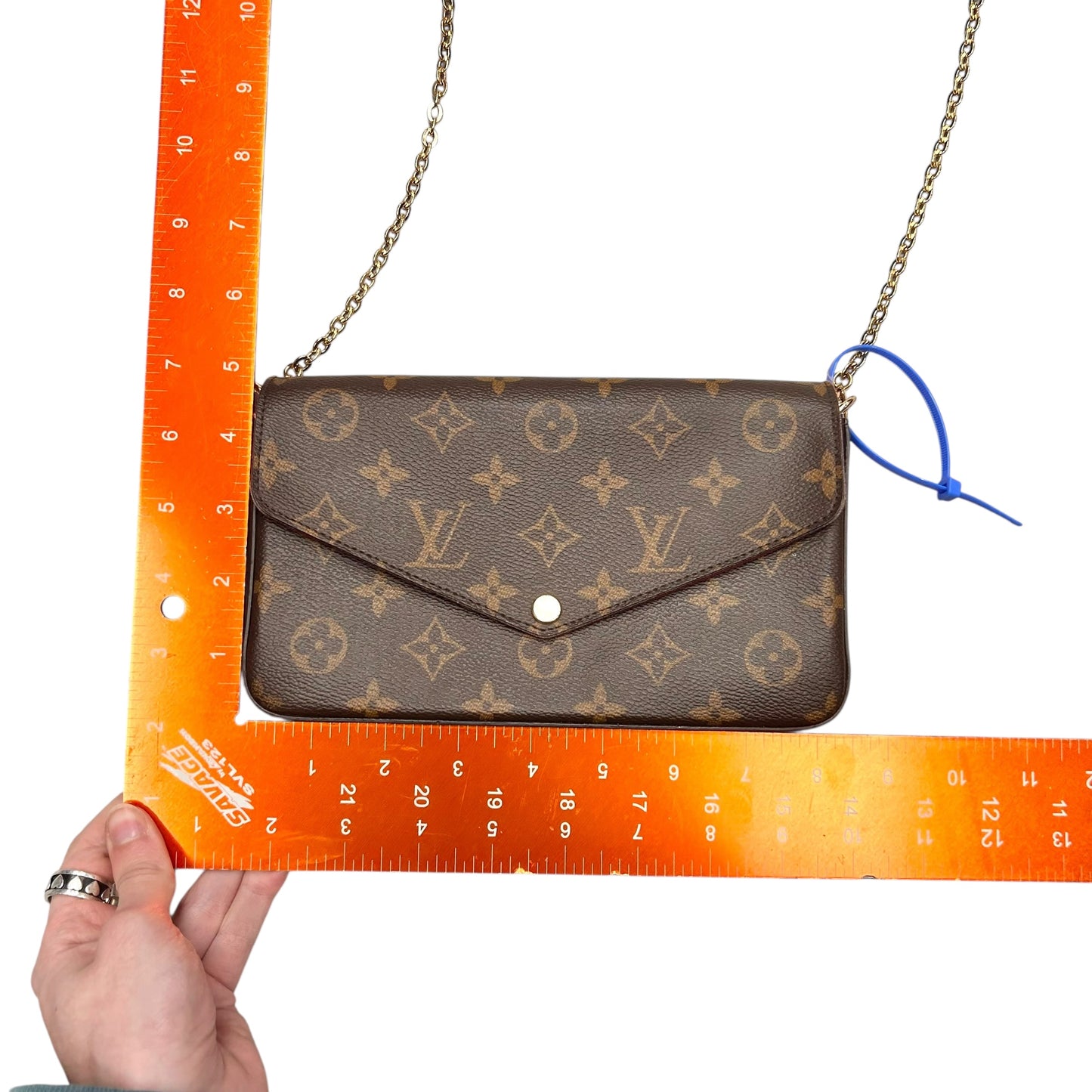 Crossbody Luxury Designer By Louis Vuitton, Size: Small
