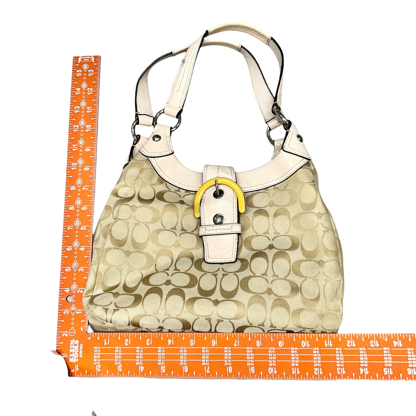 Handbag Designer By Coach, Size: Medium