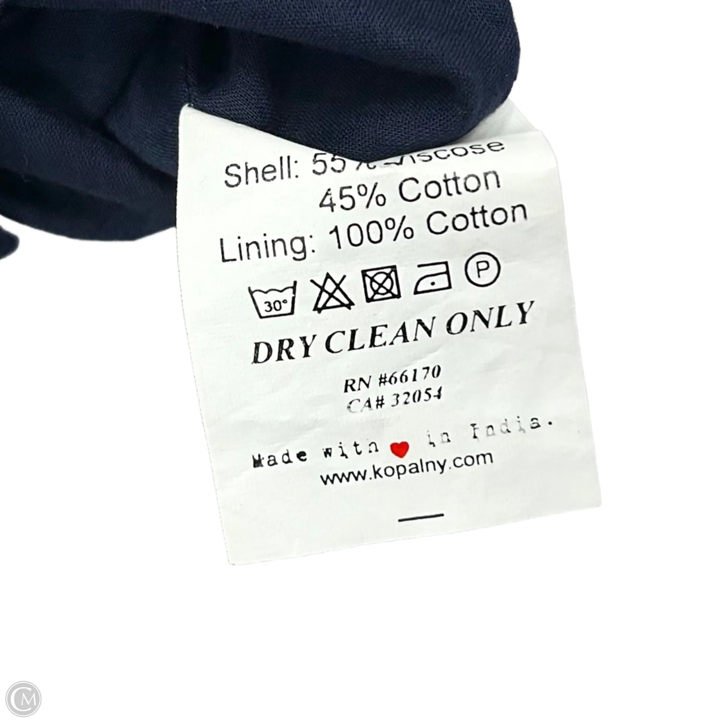 Jumpsuit By Kopal In Blue & White, Size: M