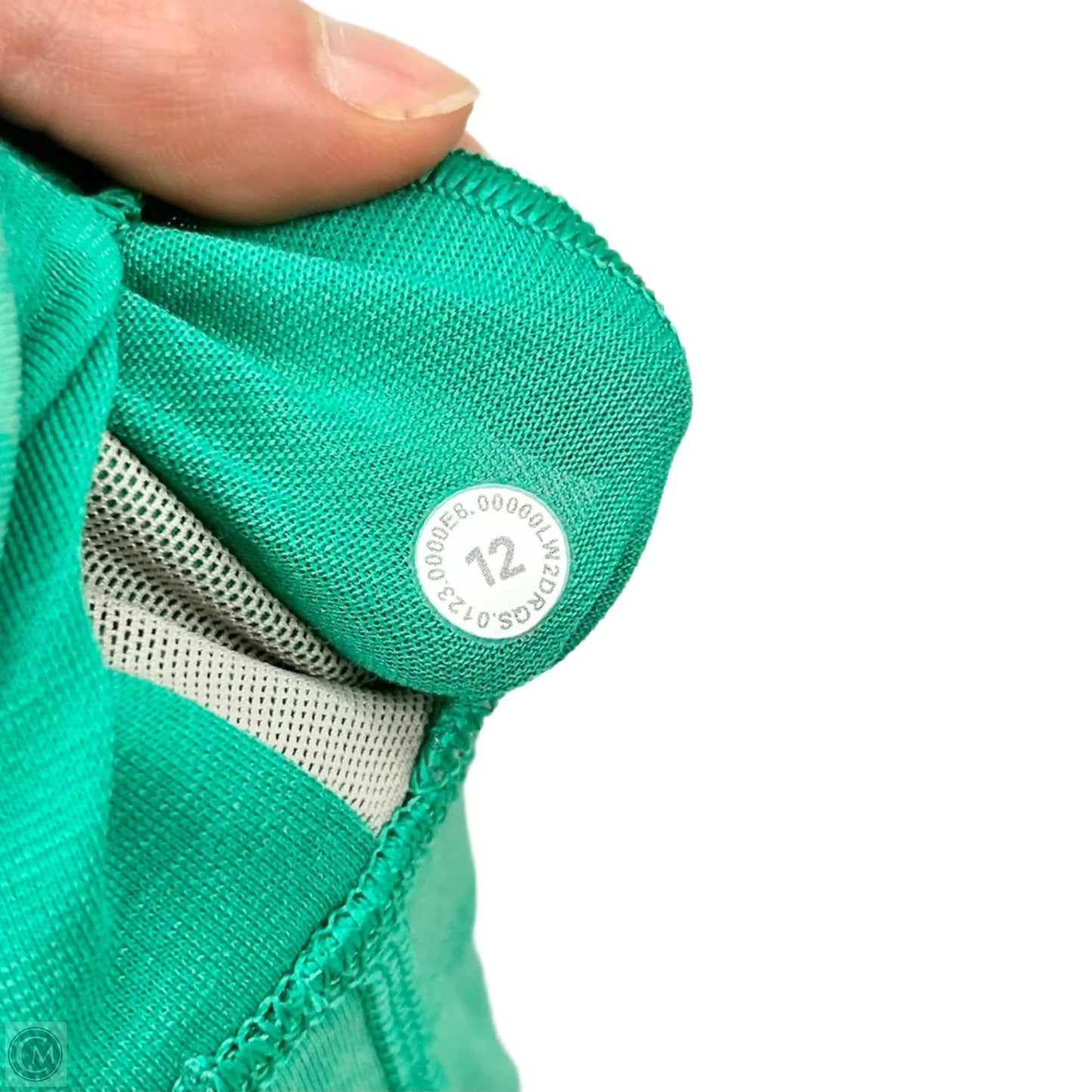 Athletic Bra By Lululemon In Green, Size: 12