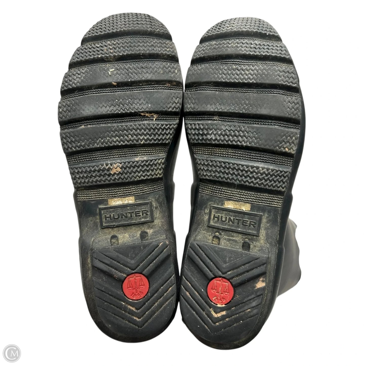 Boots Rain By Hunter In Black, Size: 8