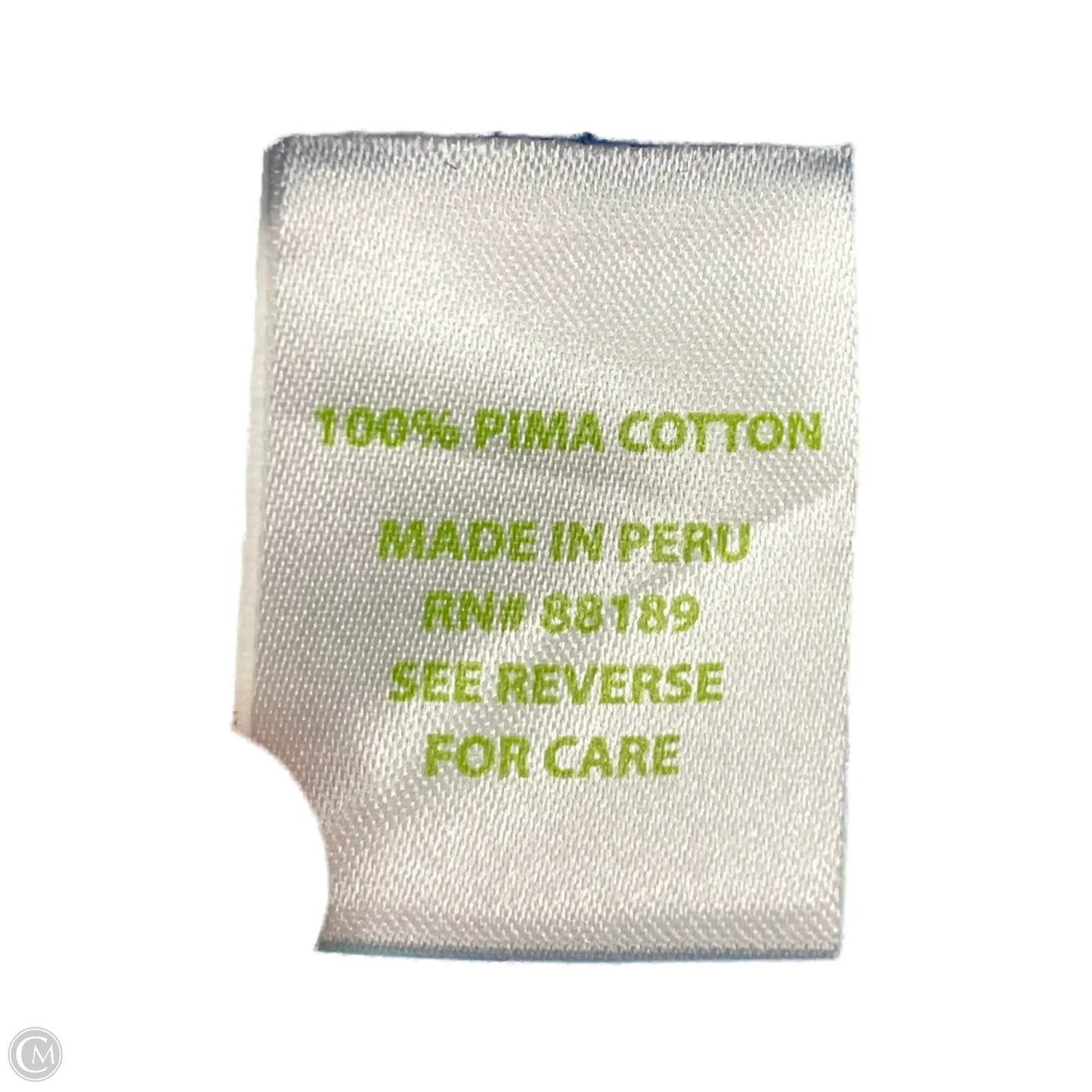 Top 3/4 Sleeve Designer By Lilly Pulitzer In Blue & Green, Size: Xs