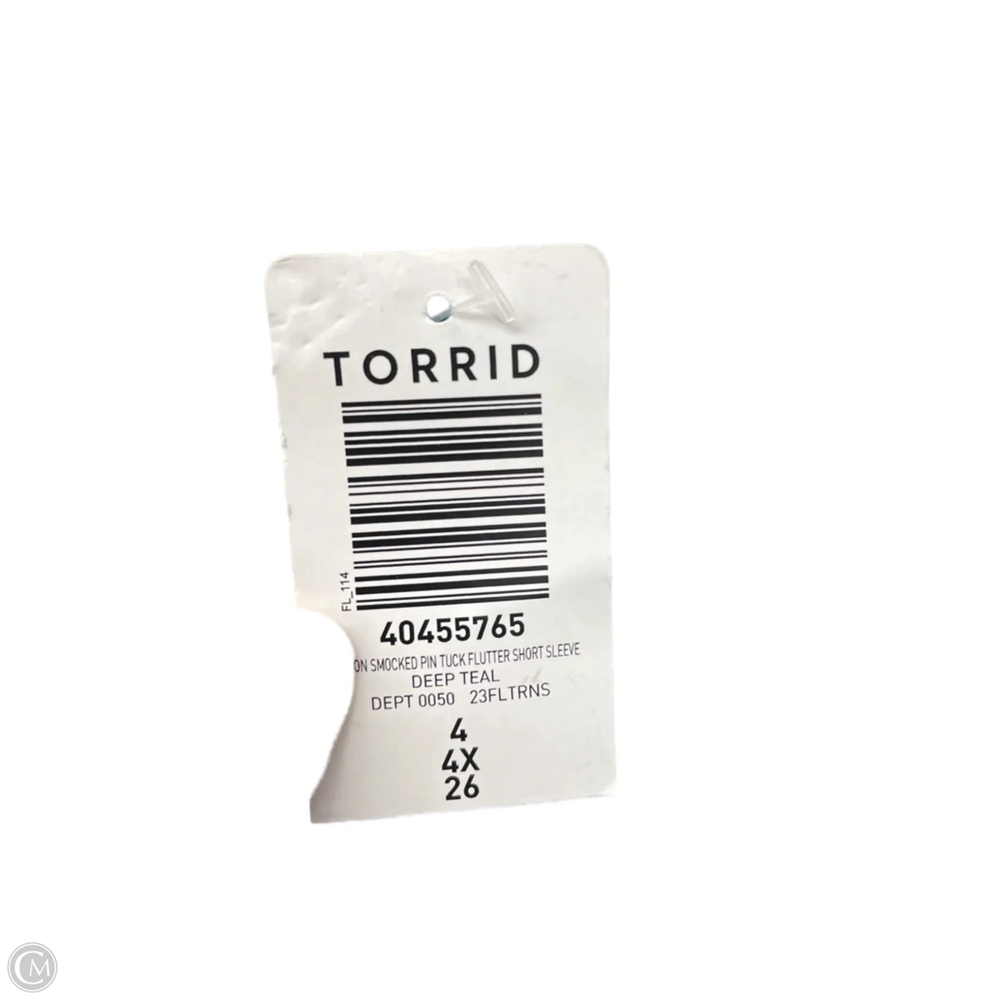 Top Sleeveless By Torrid In Green, Size: 4x