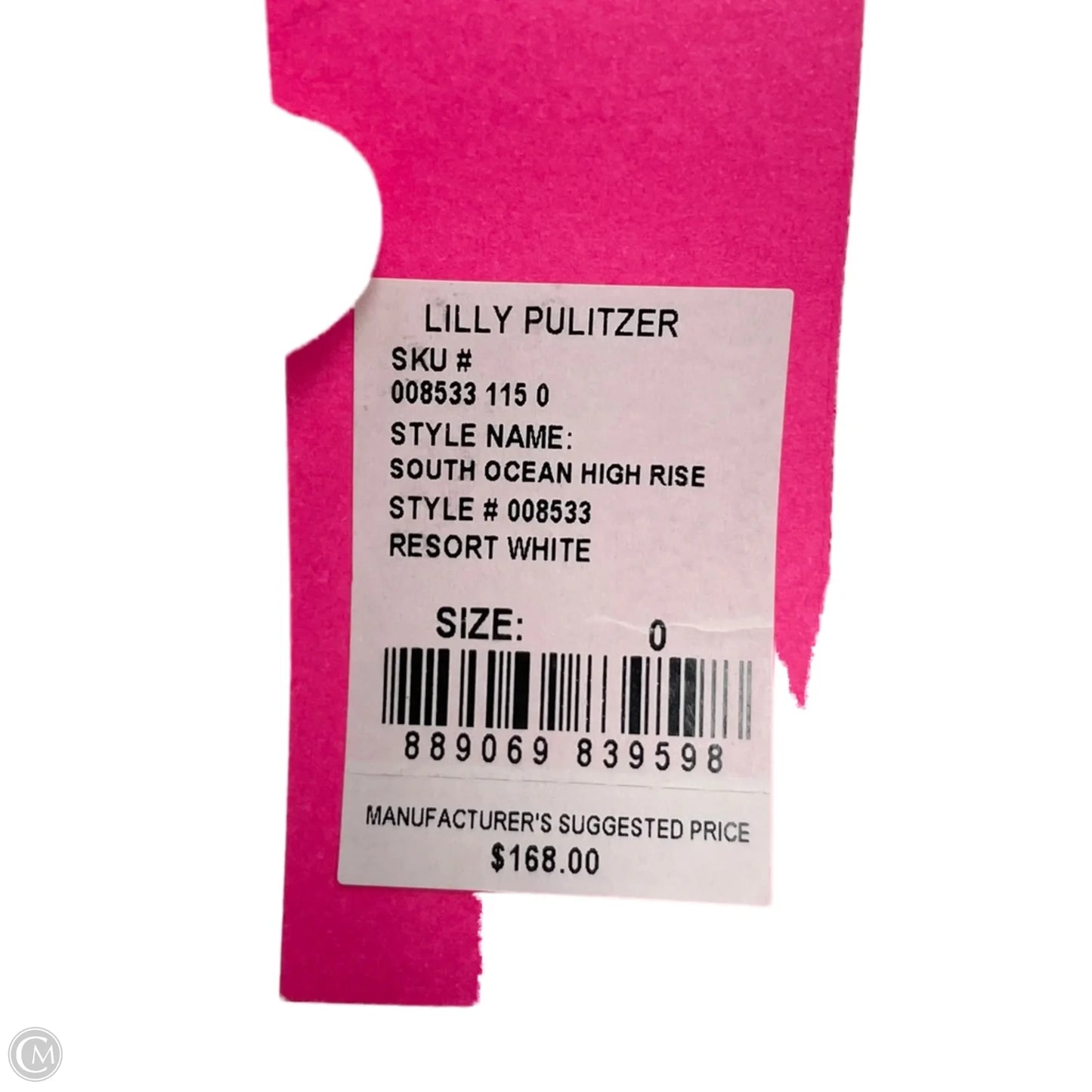 Pants Designer By Lilly Pulitzer In White, Size: 0