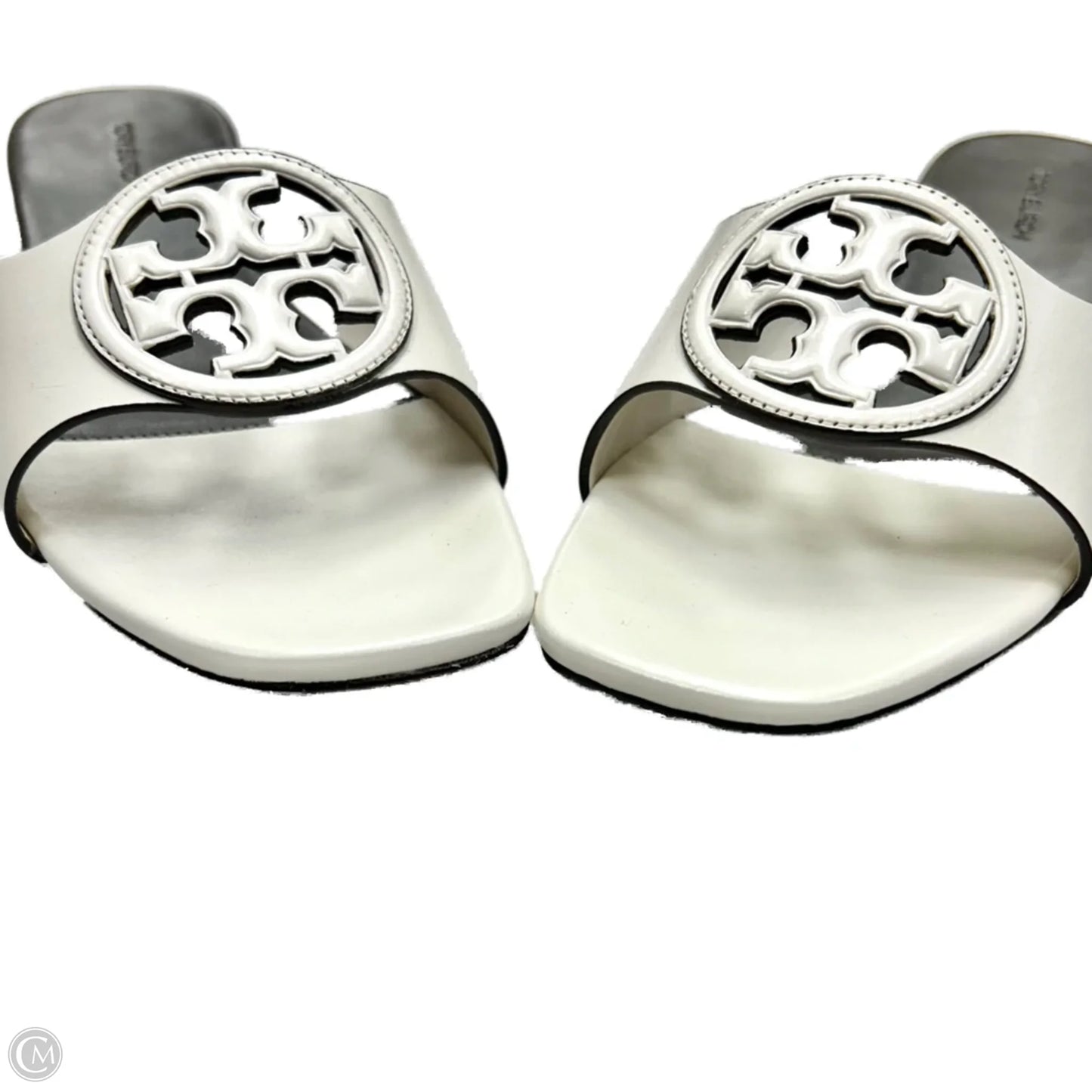 Shoes Designer By Tory Burch In Brown & White, Size: 7.5