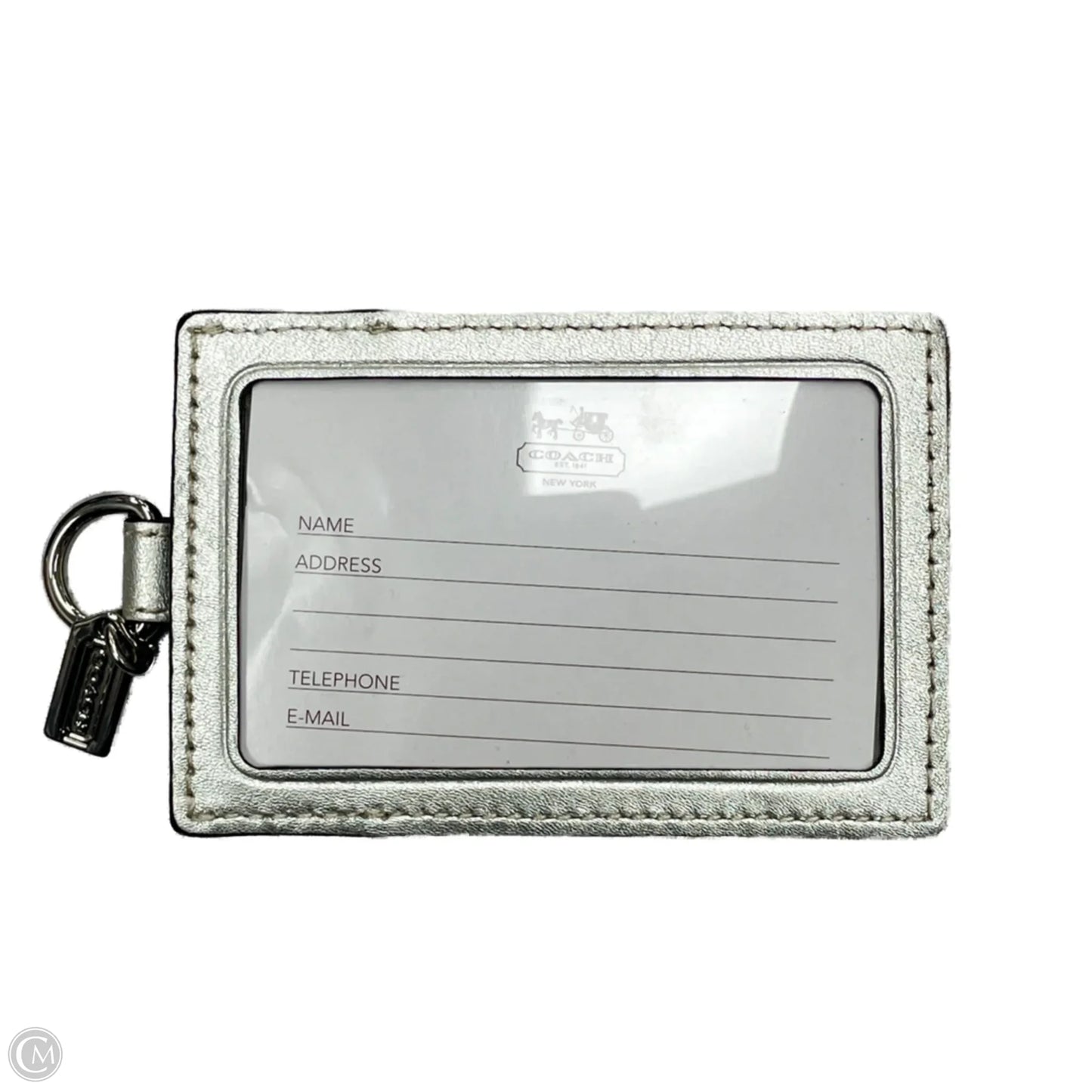 Id/card Lanyard Holder Designer By Coach, Size: Small