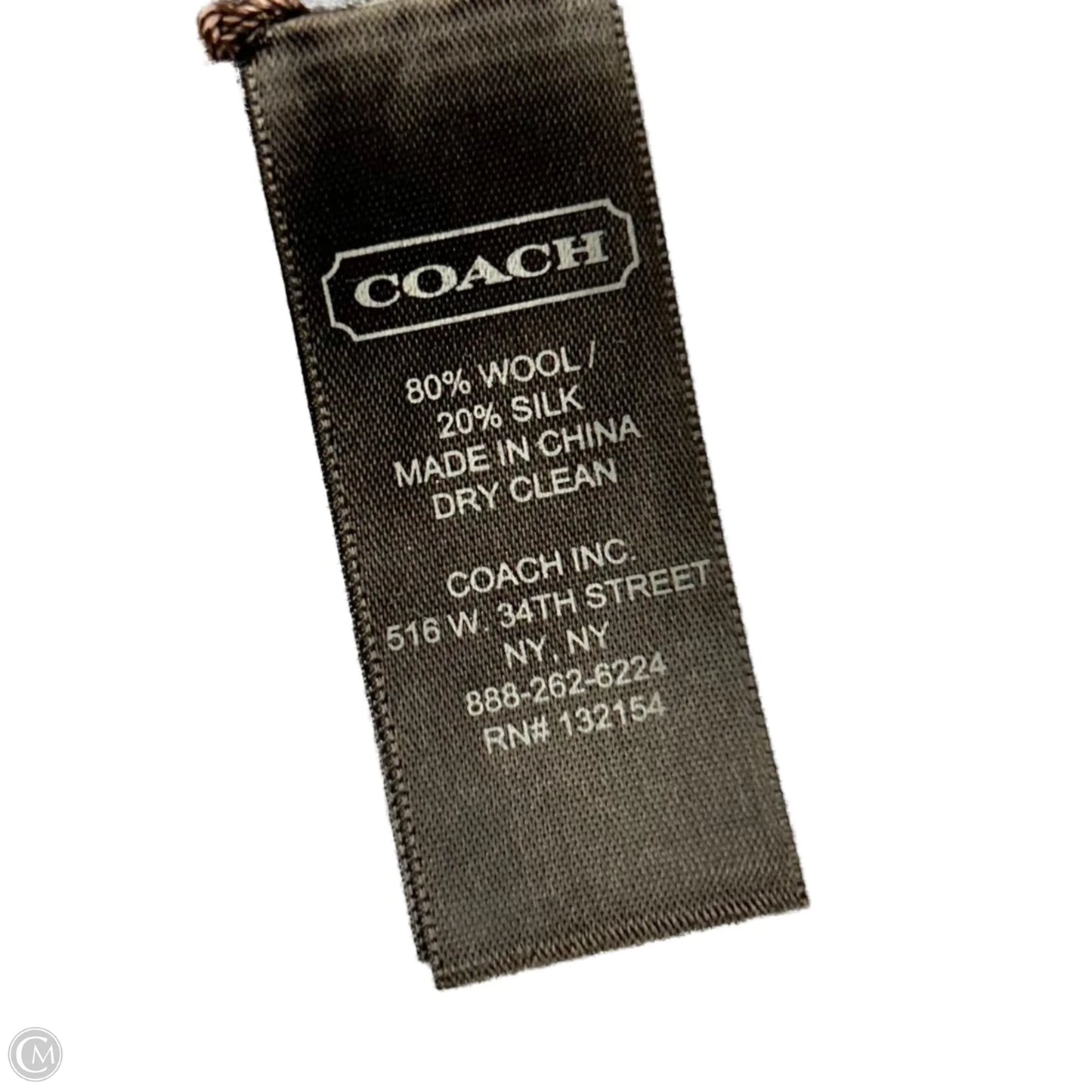 Scarf Designer By Coach