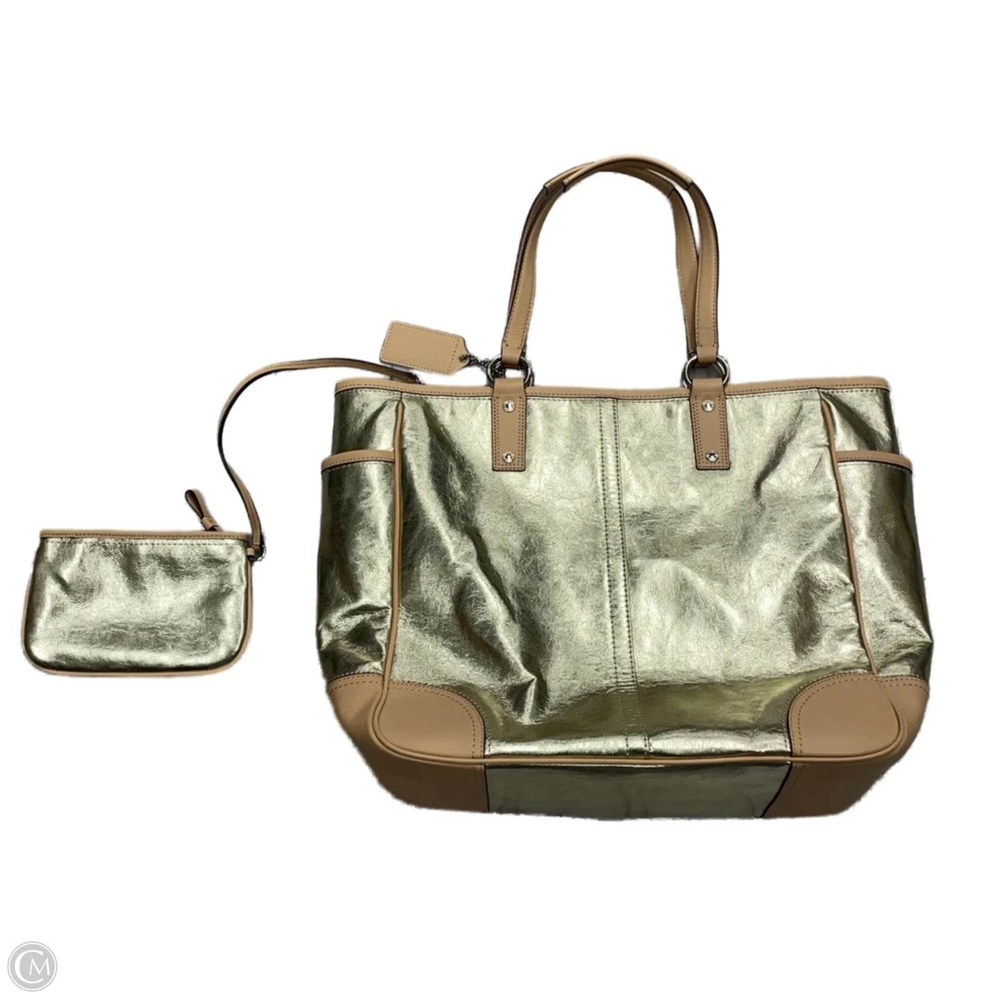 Handbag Designer By Coach, Size: Large