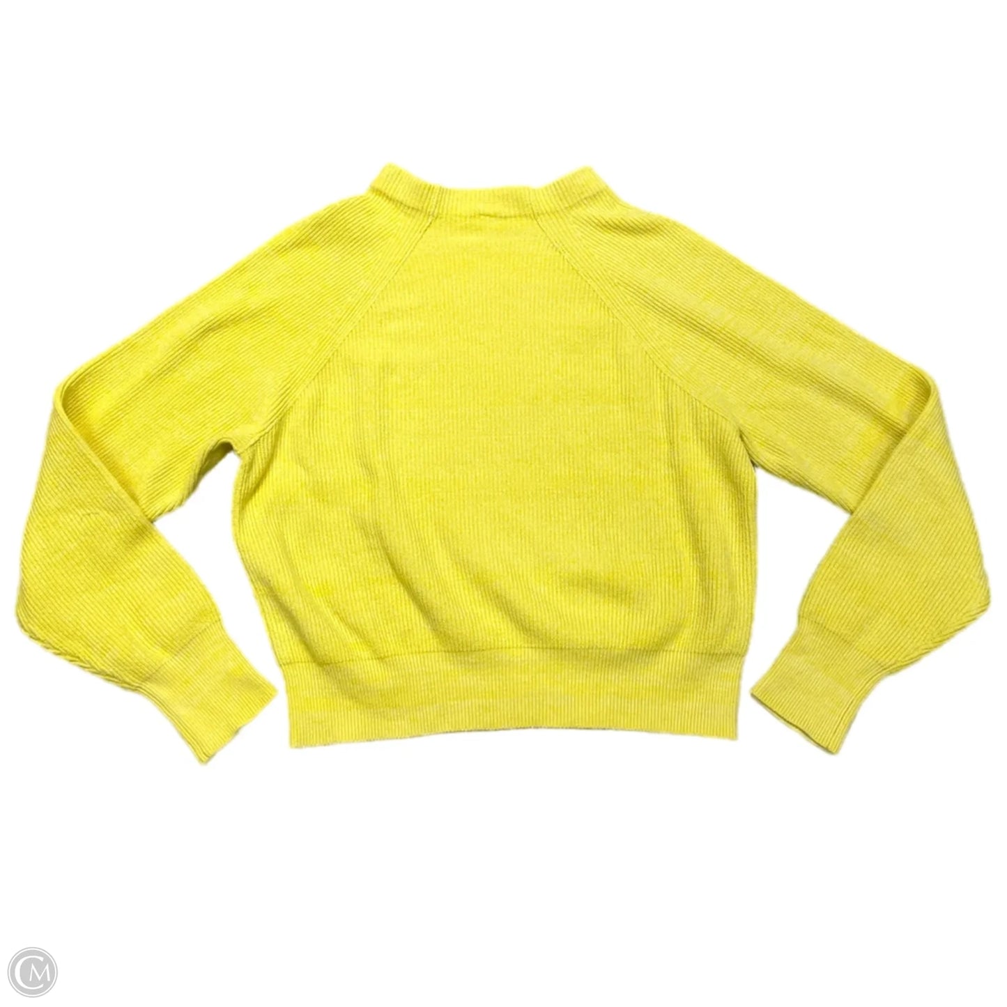 Sweater By Free People In Yellow, Size: Xl