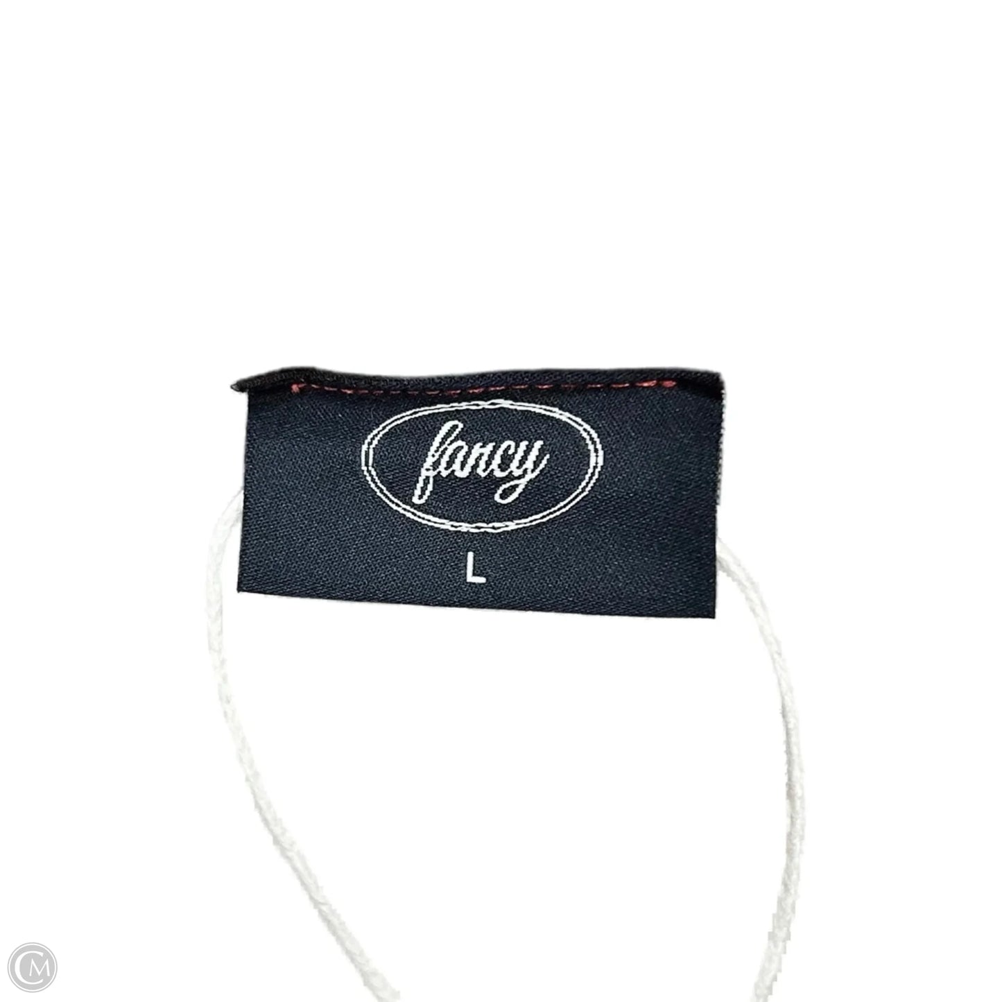Top 2pc Sleeveless By Fancy In Red, Size: L
