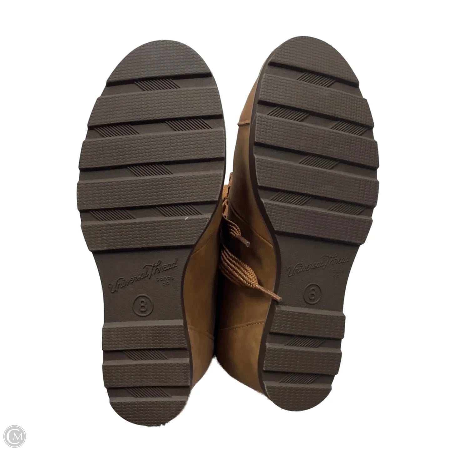 Boots Mid-calf Heels By Universal Thread In Brown, Size: 8