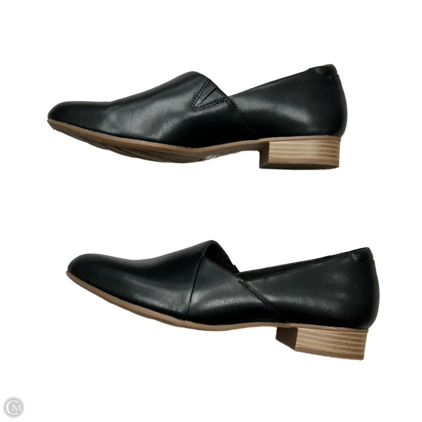 Shoes Heels Block By Clarks In Black, Size: 9.5