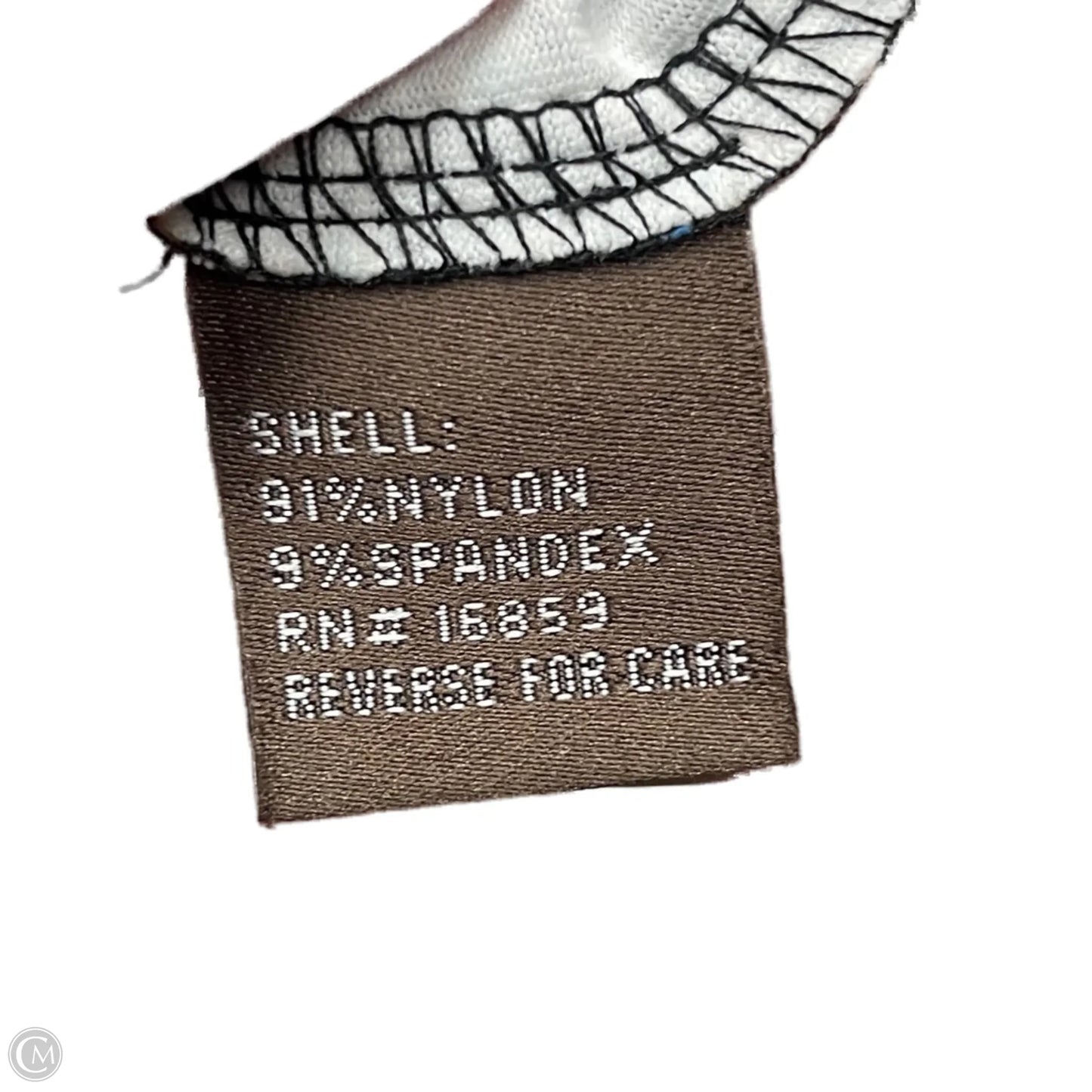 Top Long Sleeve By J Mclaughlin In Black & Blue, Size: S