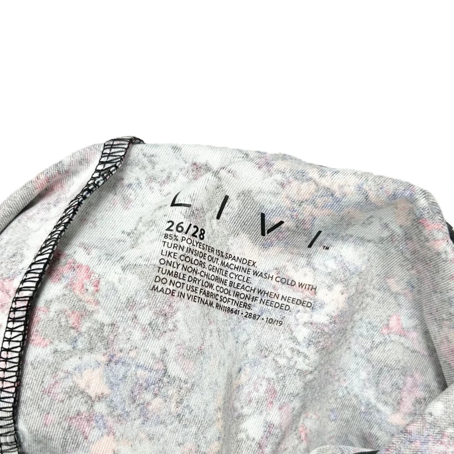 Athletic Jacket By Livi Active In Multi-colored, Size: 2x