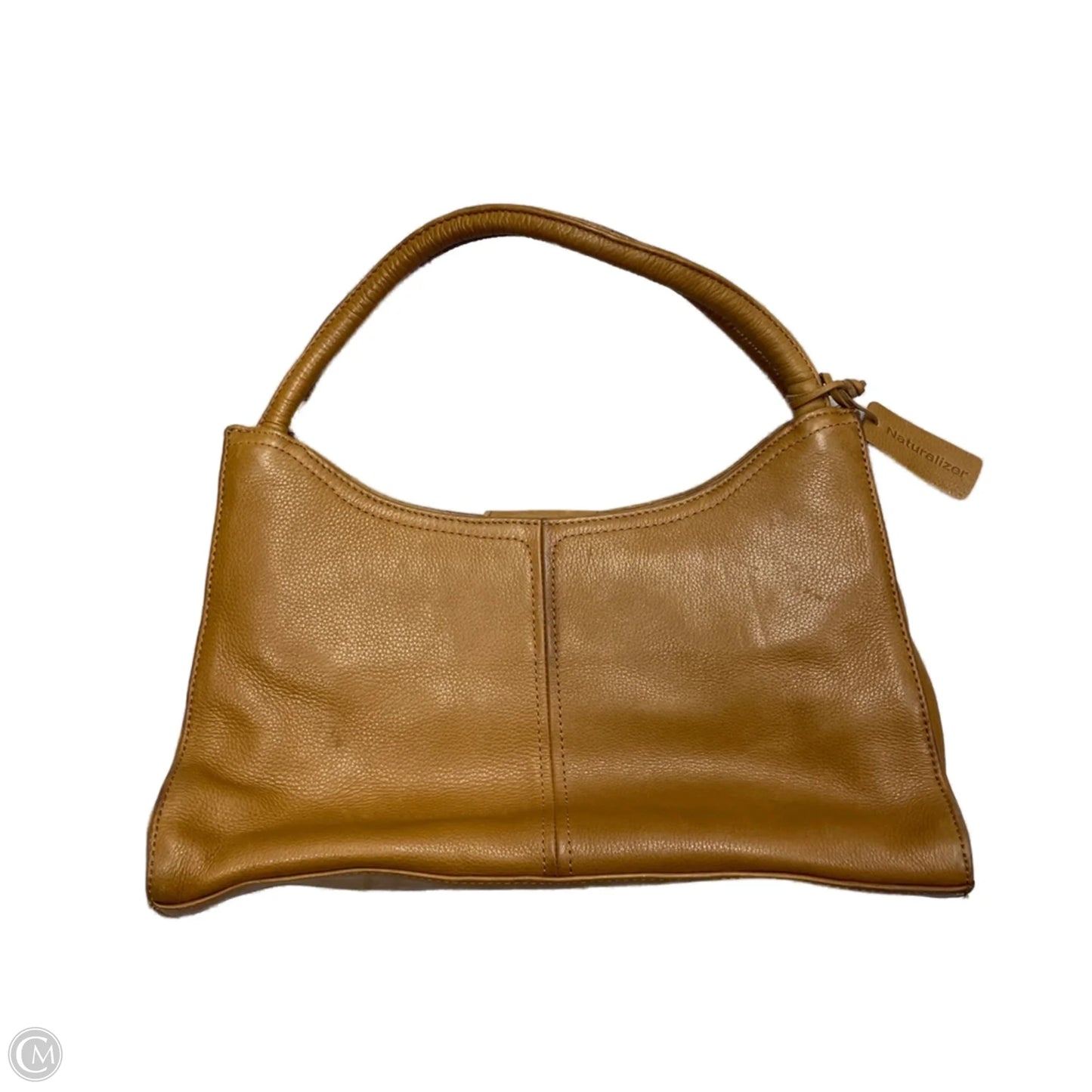 Handbag Leather By Naturalizer, Size: Medium