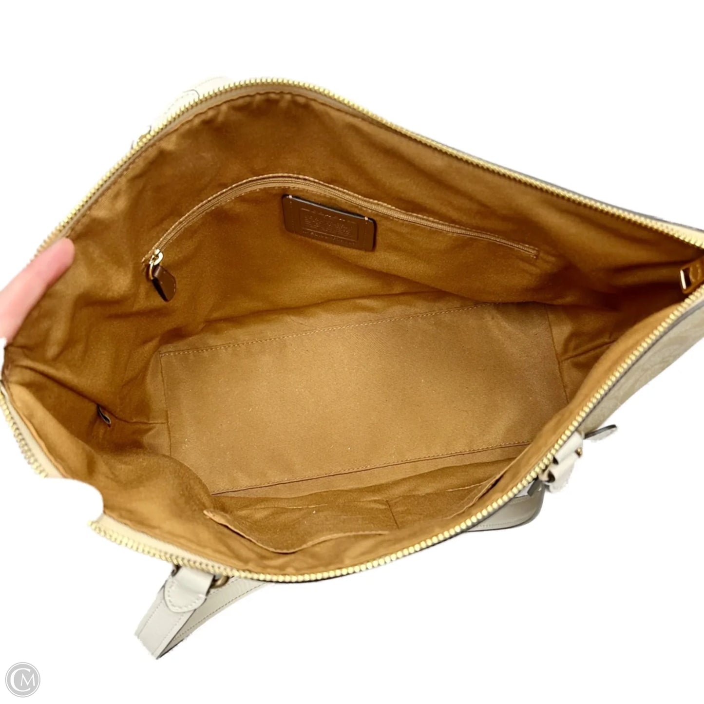 Handbag Designer By Coach, Size: Large