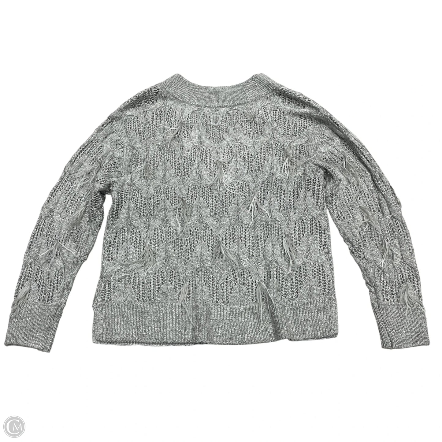 Sweater By White House Black Market In Silver, Size: S