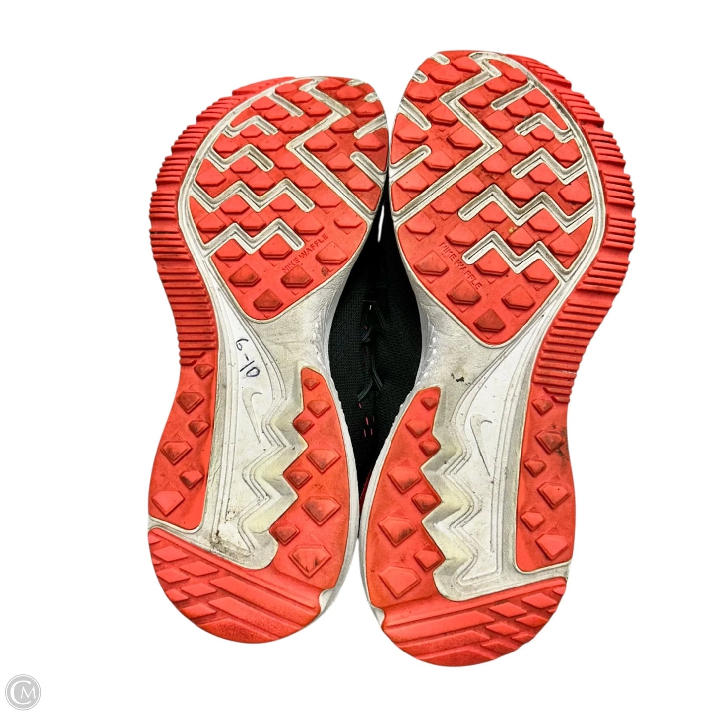 Shoes Athletic By Nike In Black & Pink, Size: 8