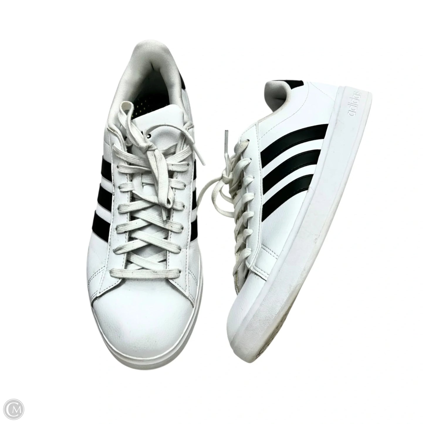 Shoes Sneakers By Adidas In Black & White, Size: 10