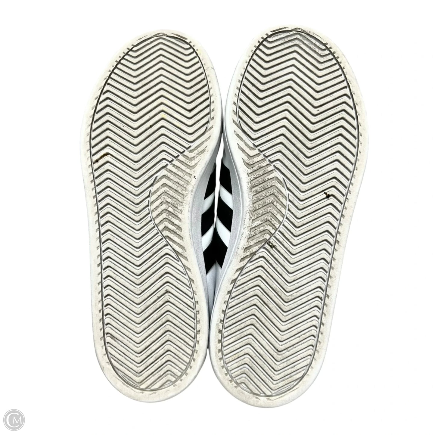 Shoes Sneakers By Adidas In Black & White, Size: 10