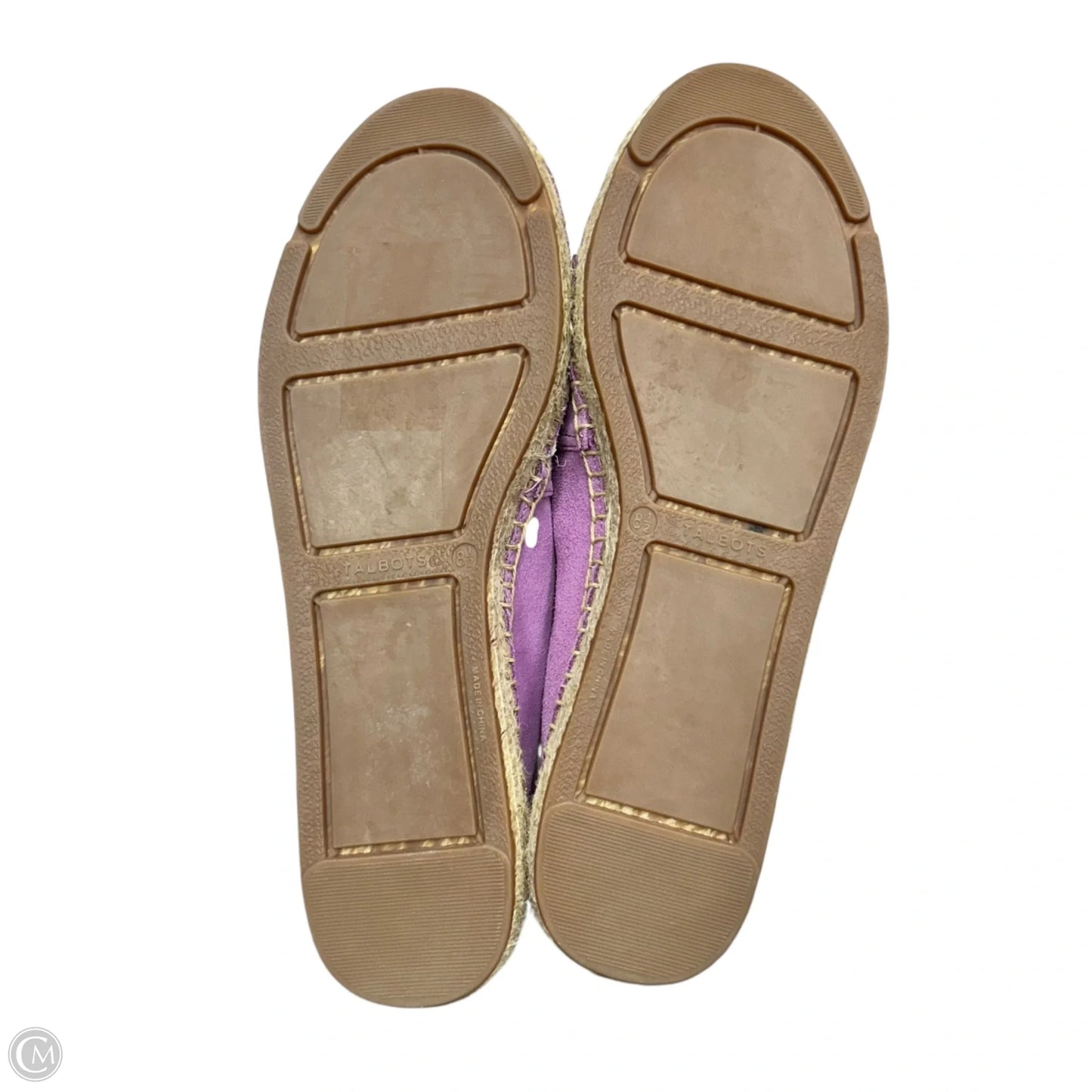 Shoes Flats By Talbots In Purple, Size: 8.5