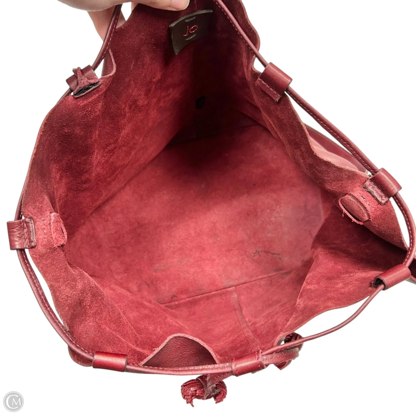 Crossbody Leather By Jo, Size: Large