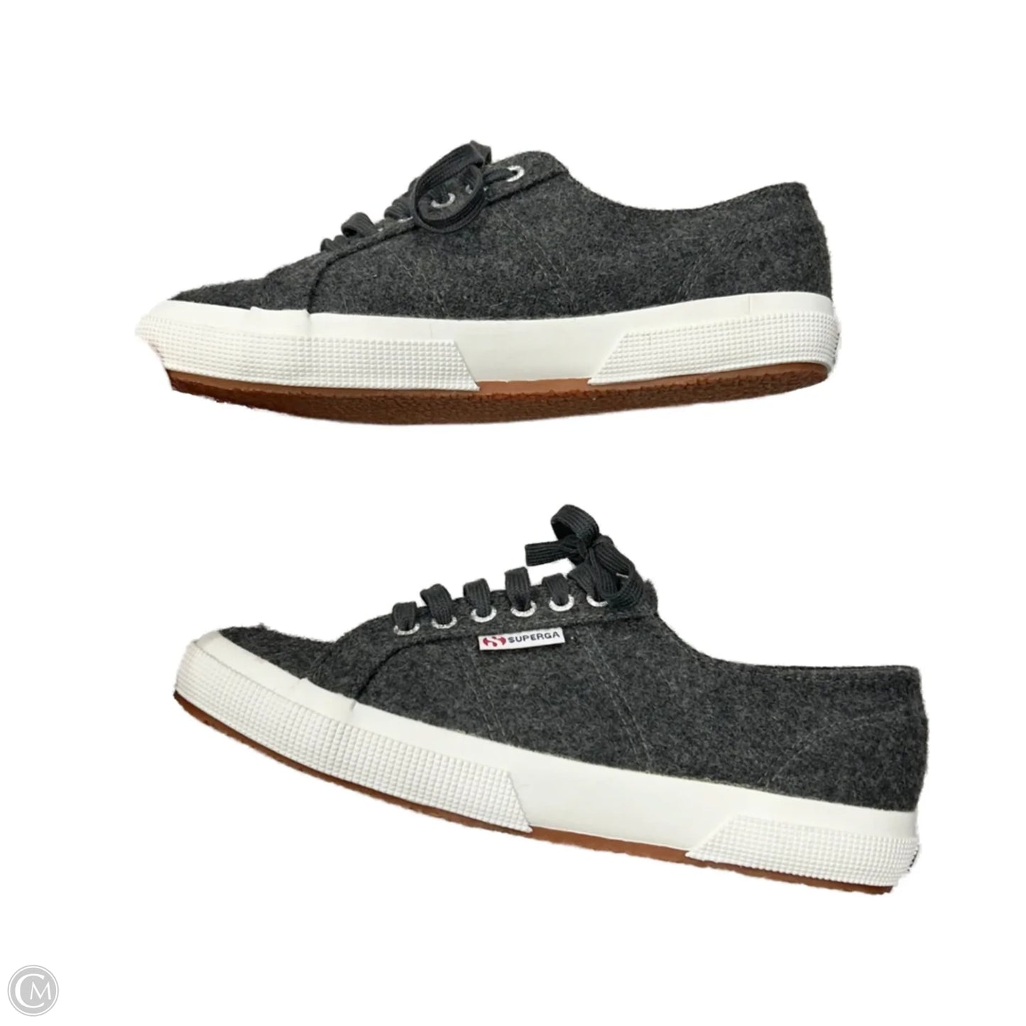 Shoes Sneakers By Superga In Grey, Size: 10.5