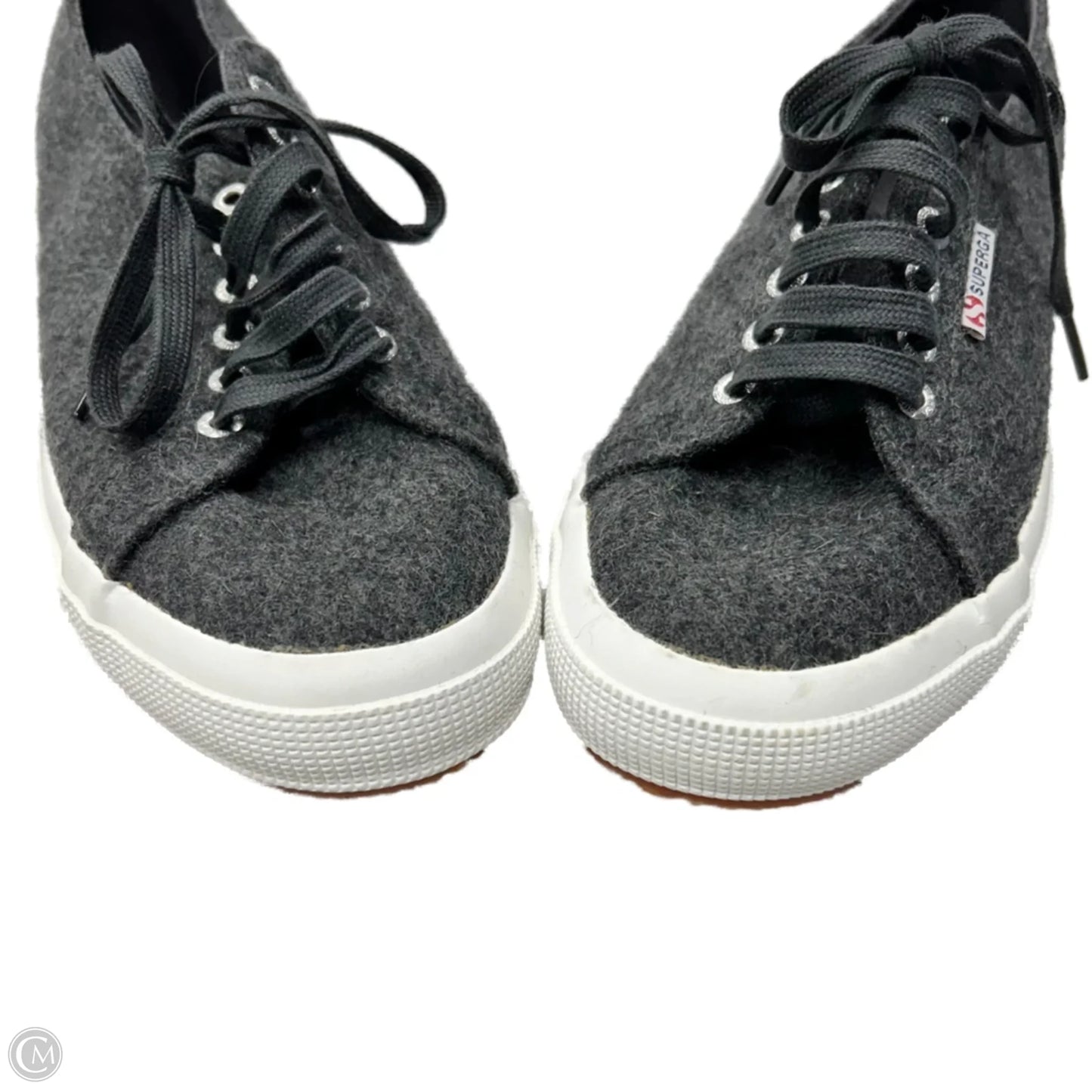 Shoes Sneakers By Superga In Grey, Size: 10.5