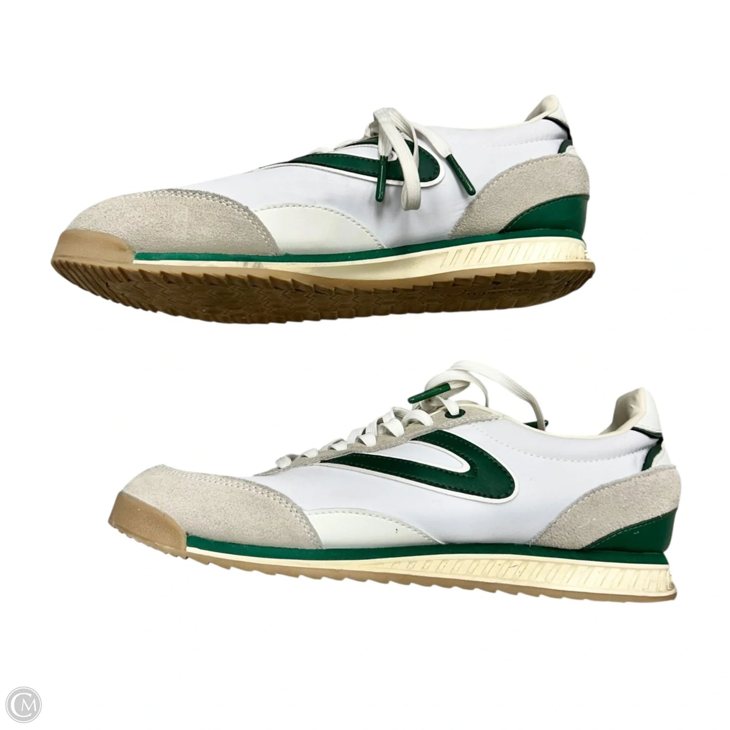 Shoes Athletic By Tretorn In Green & White, Size: 9