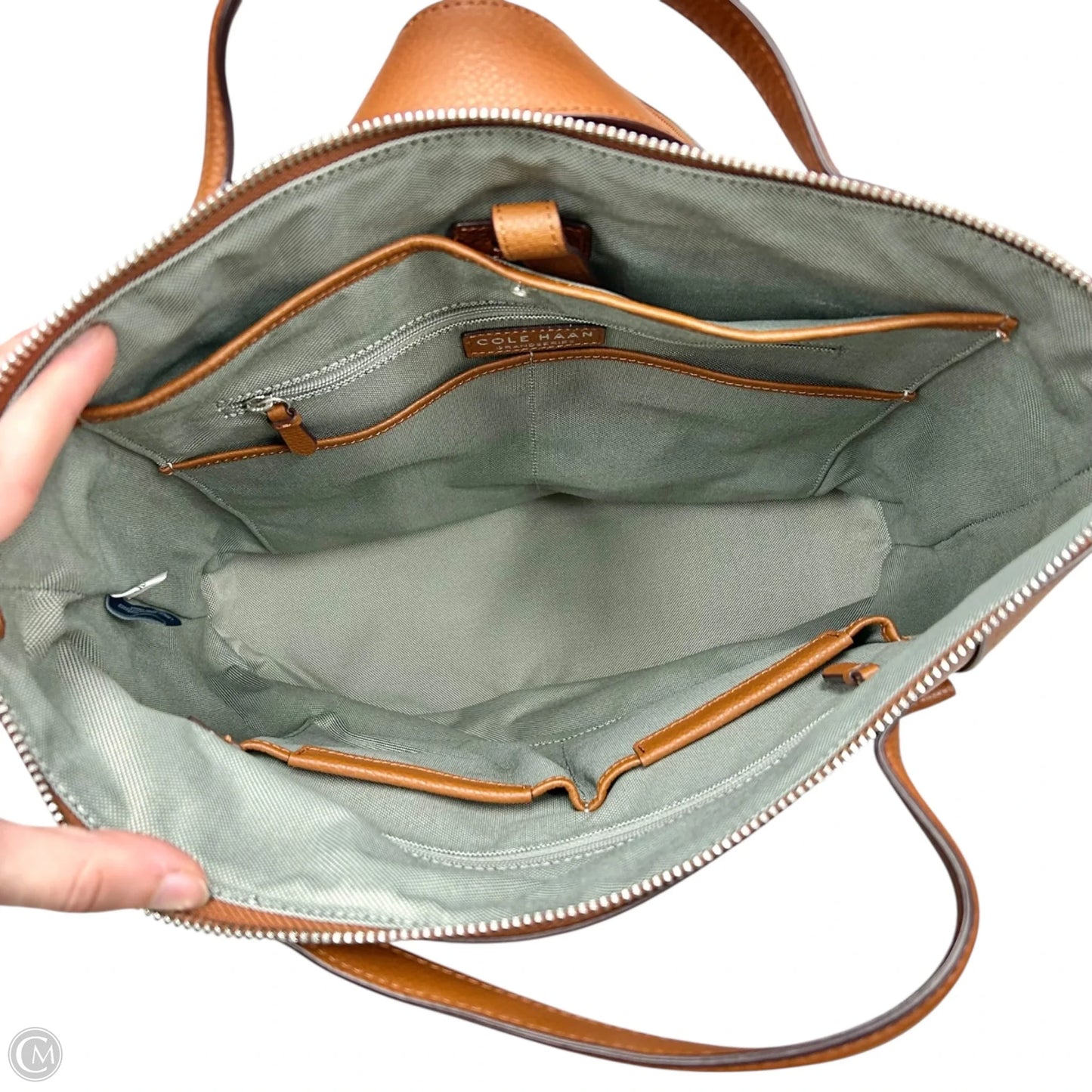 Backpack Leather By Cole-haan, Size: Large