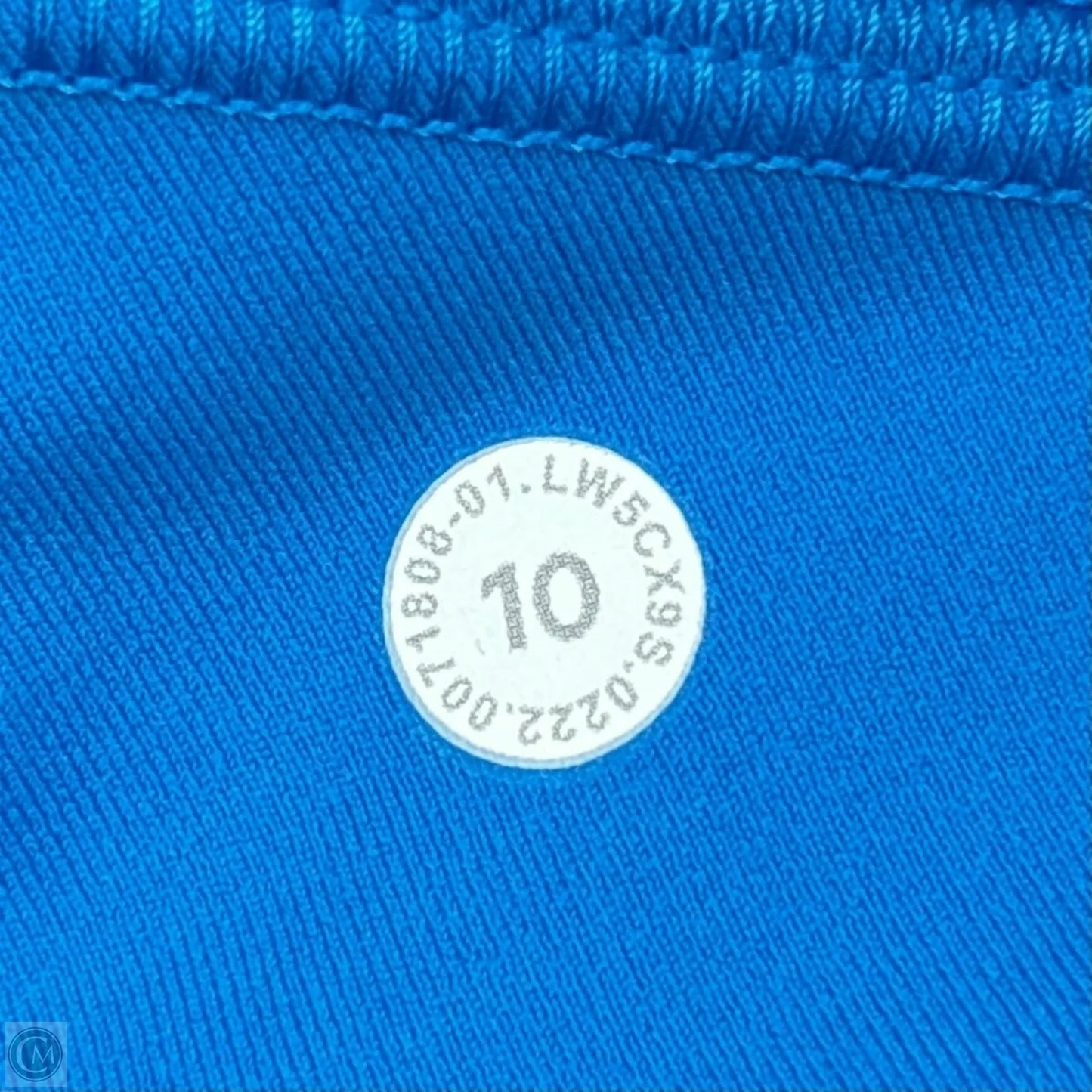 Athletic Leggings By Lululemon In Blue, Size: M