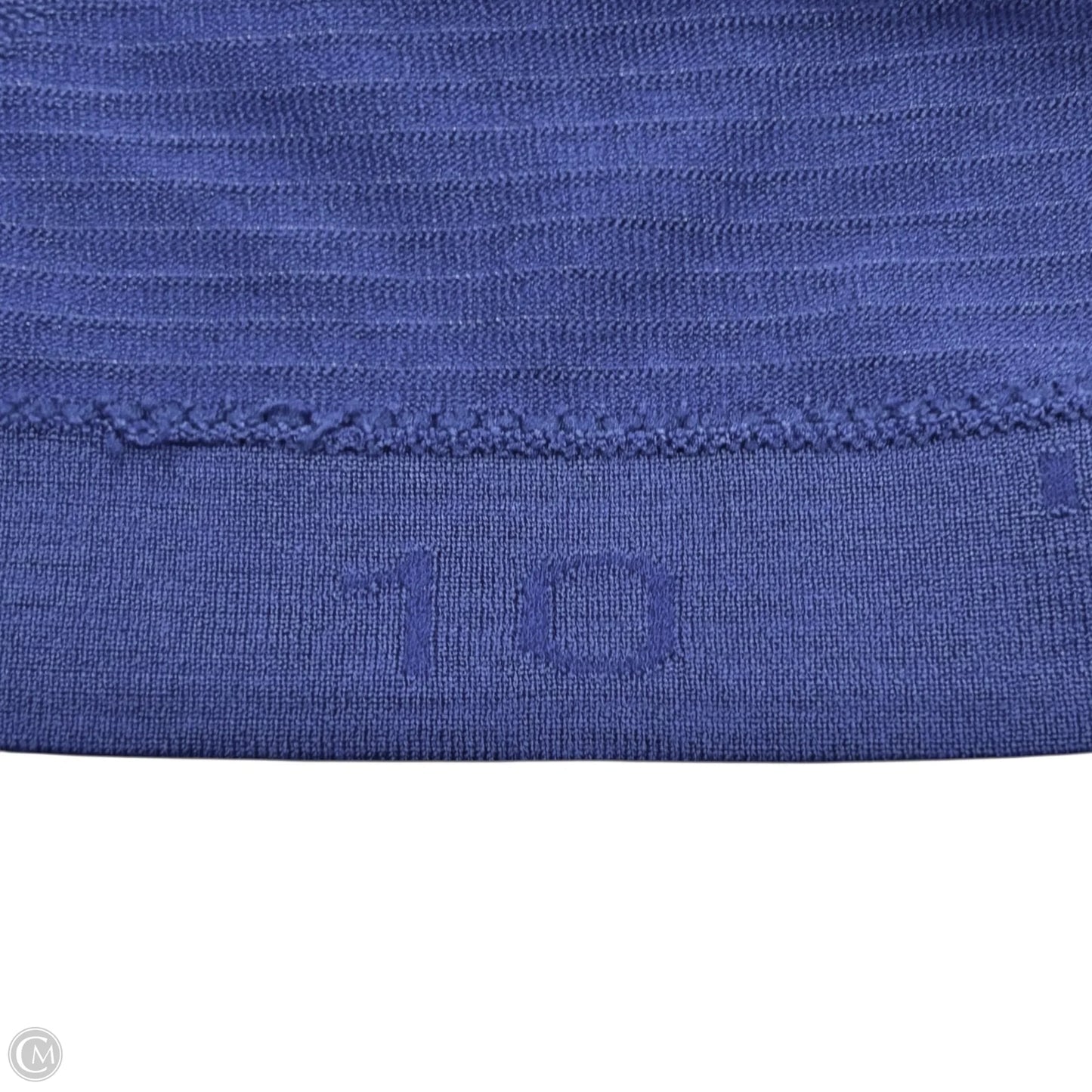Athletic Top Long Sleeve Crewneck By Lululemon In Blue, Size: M
