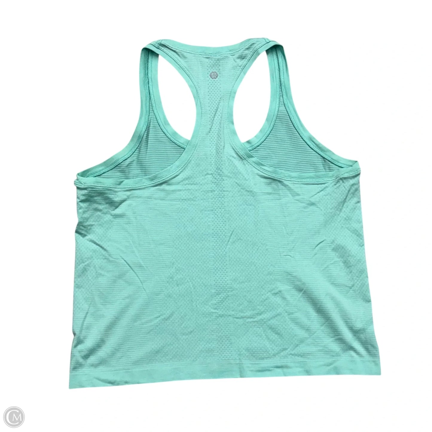 Athletic Tank Top By Lululemon In Aqua, Size: M