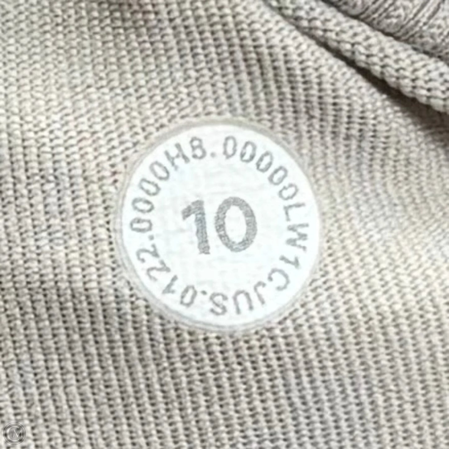 Athletic Tank Top By Lululemon In Grey, Size: M