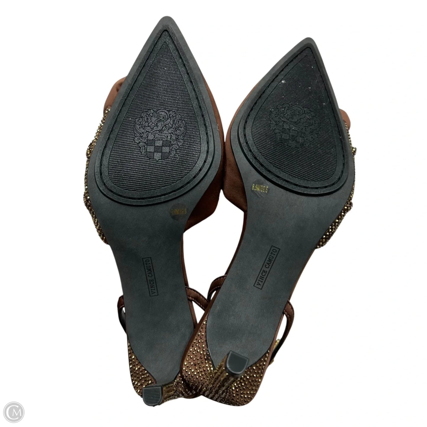 Shoes Heels Stiletto By Vince Camuto In Brown, Size: 8.5