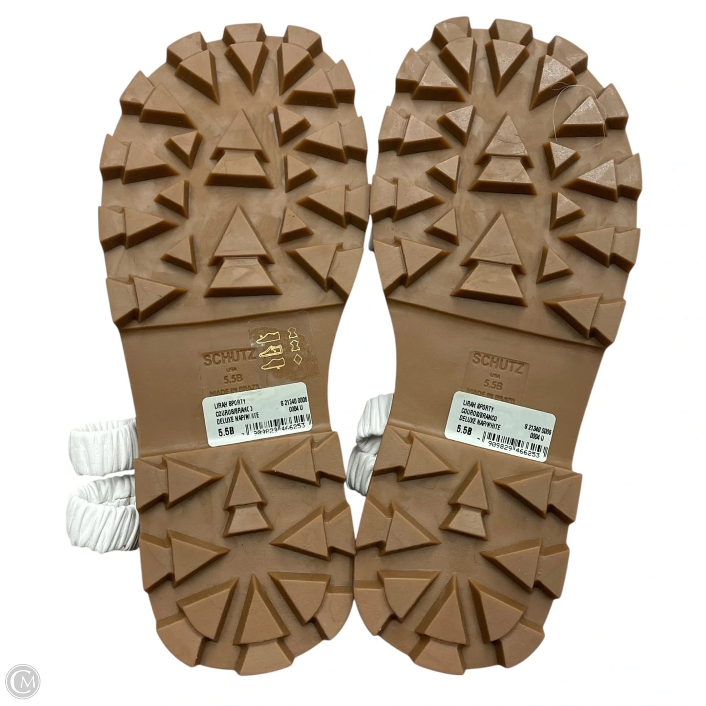 Sandals Flats By Schutz In White, Size: 5.5