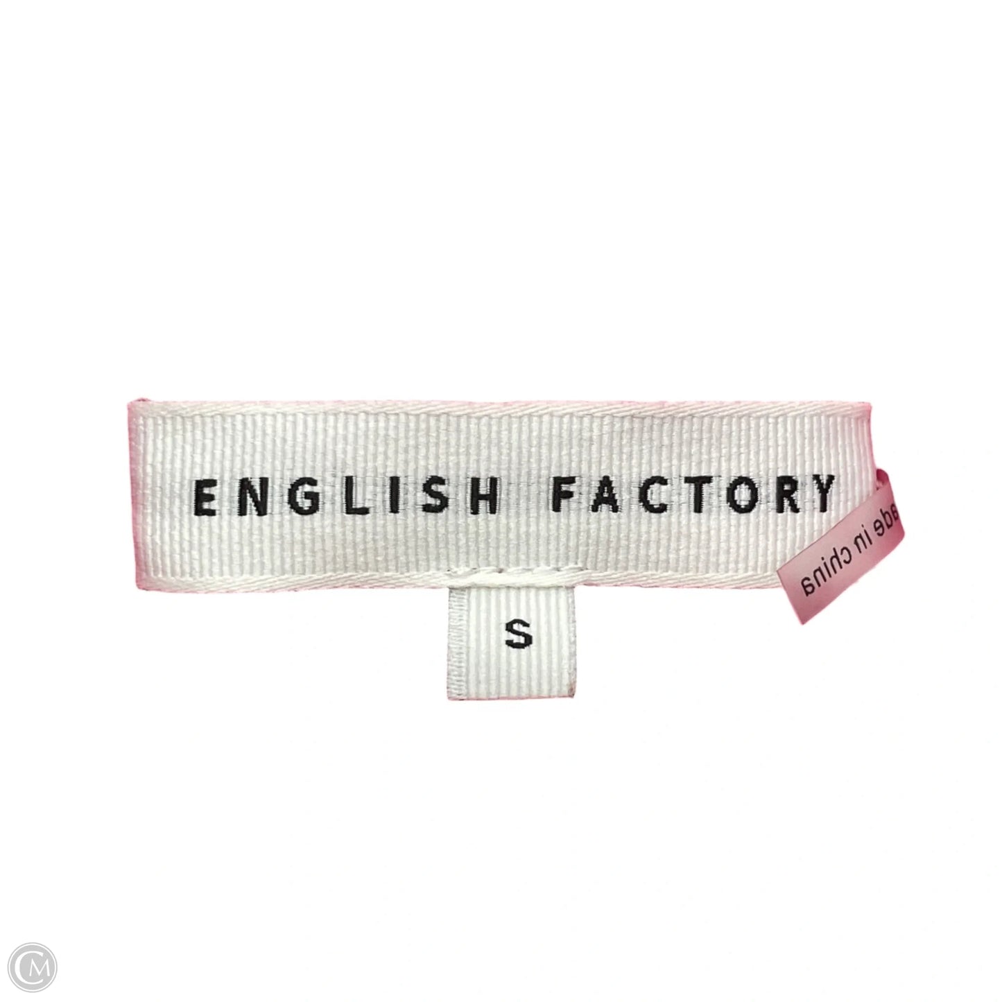 Dress Casual Short By English Factory In Pink, Size: S