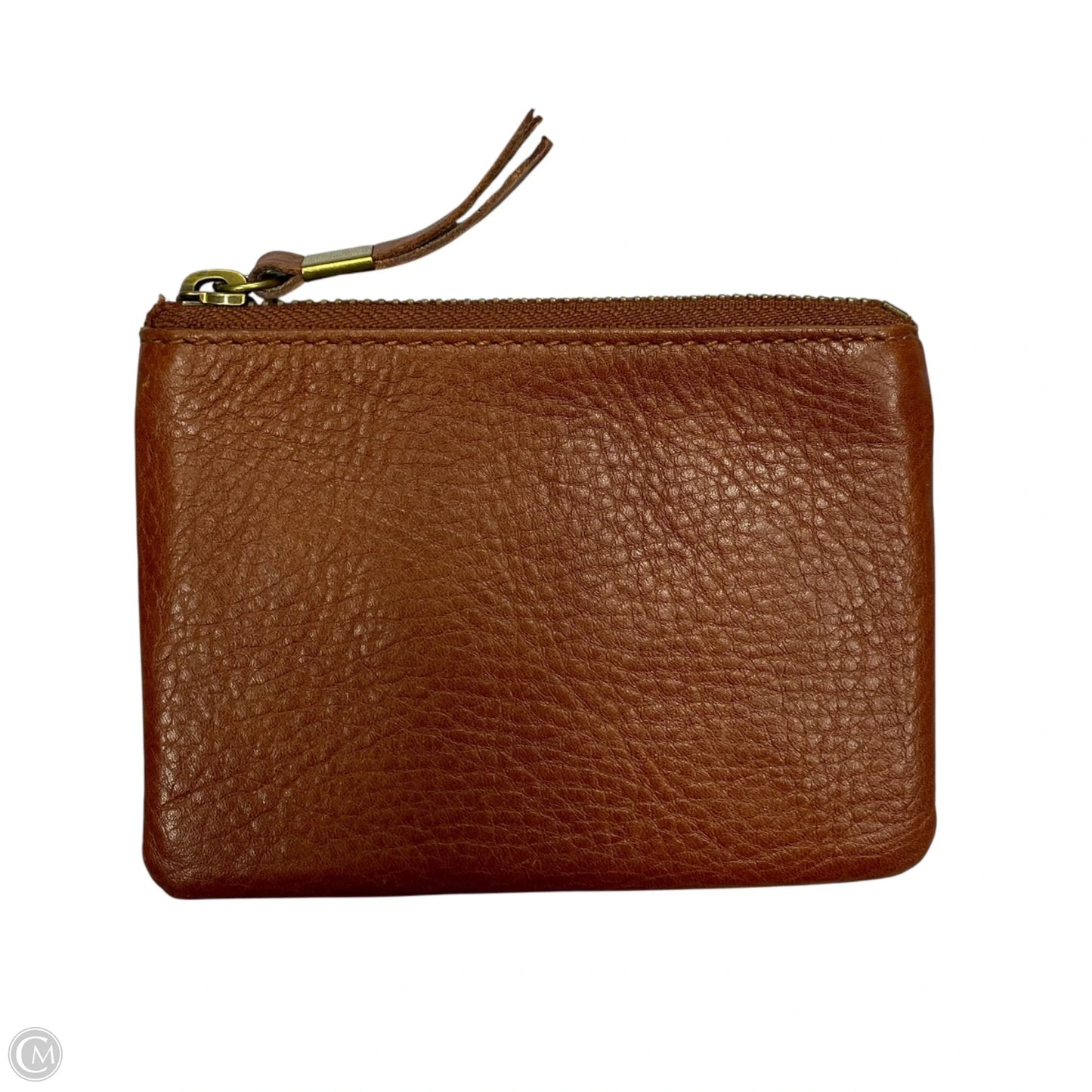 Coin Purse Leather By Madewell, Size: Medium
