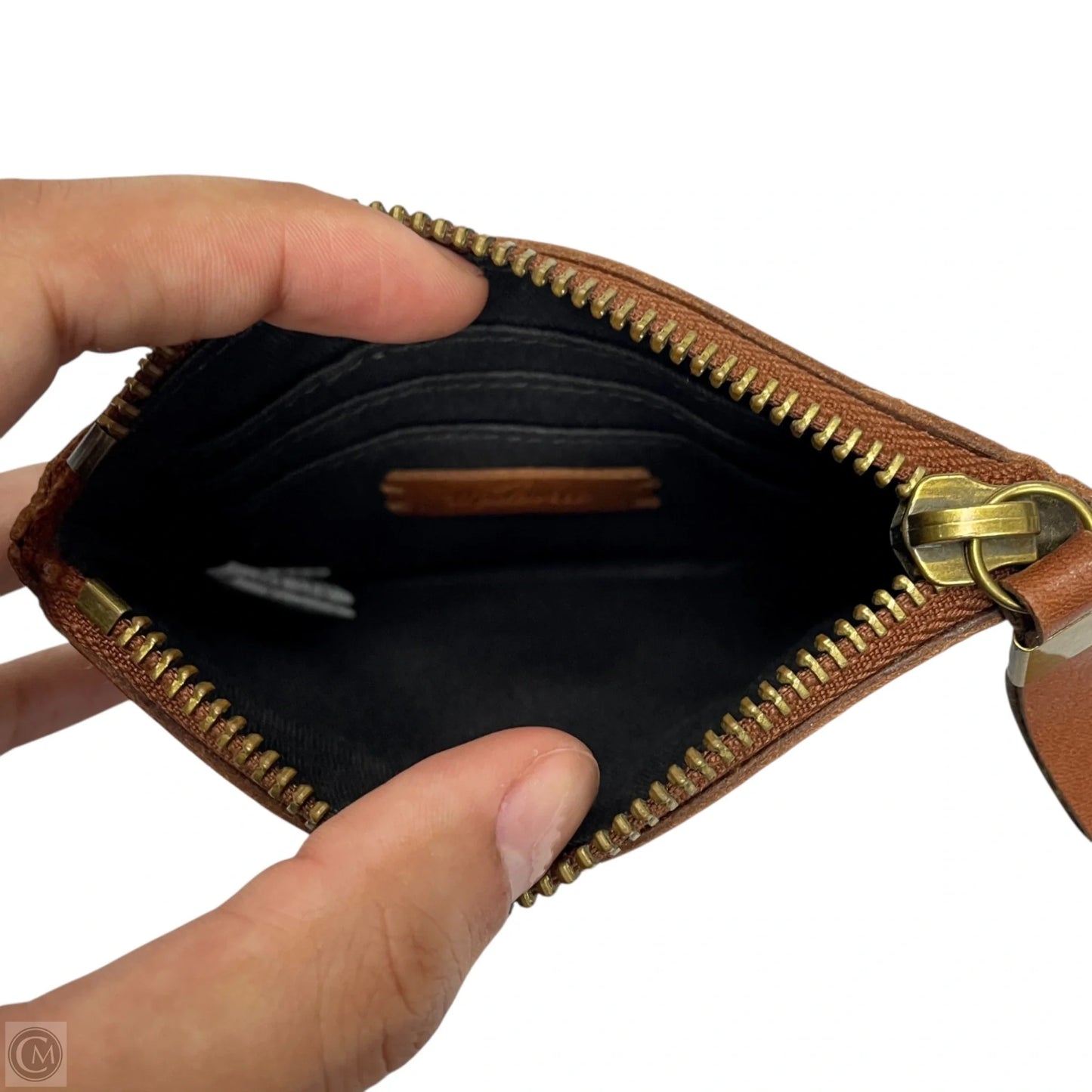 Coin Purse Leather By Madewell, Size: Medium