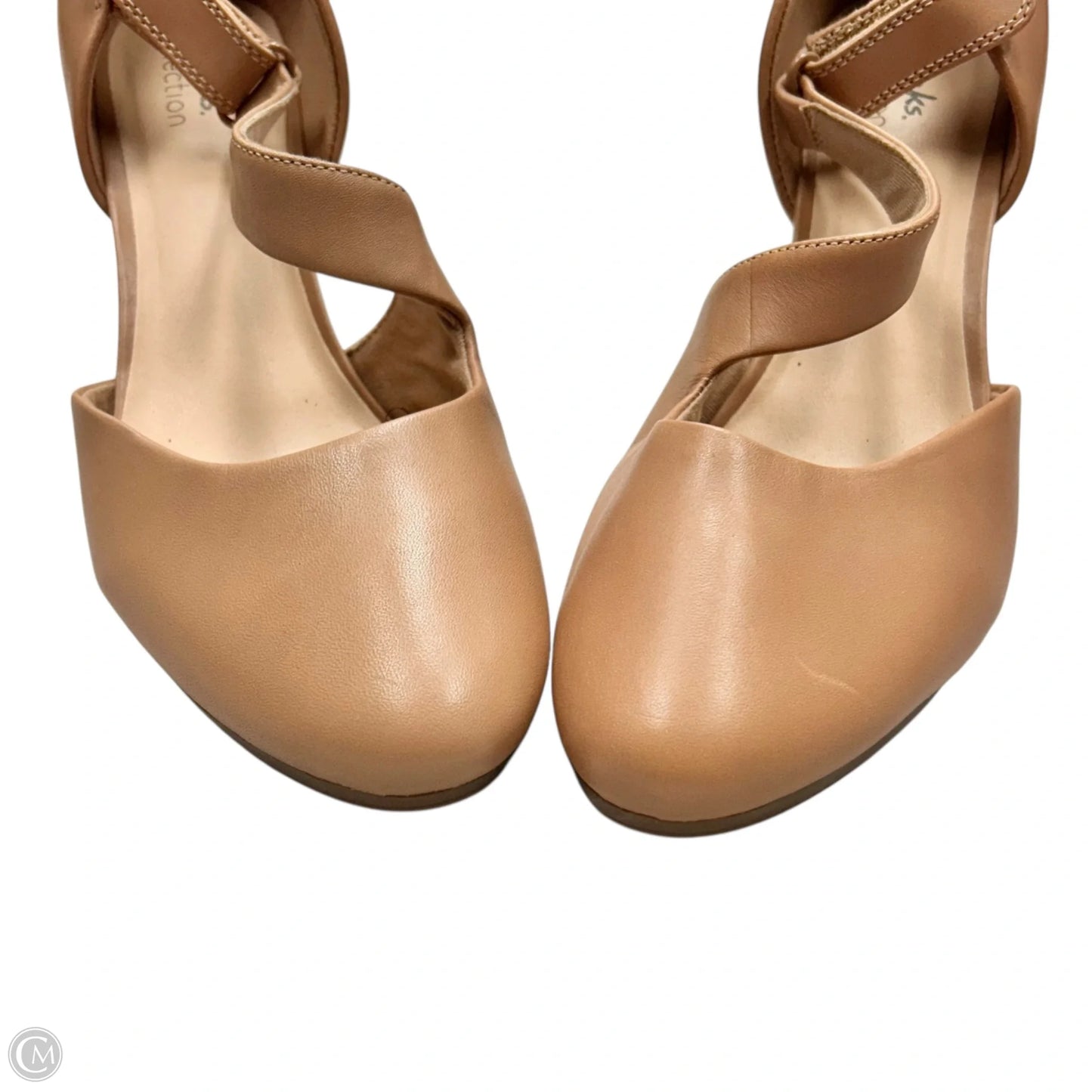 Shoes Heels Stiletto By Clarks In Tan, Size: 9.5
