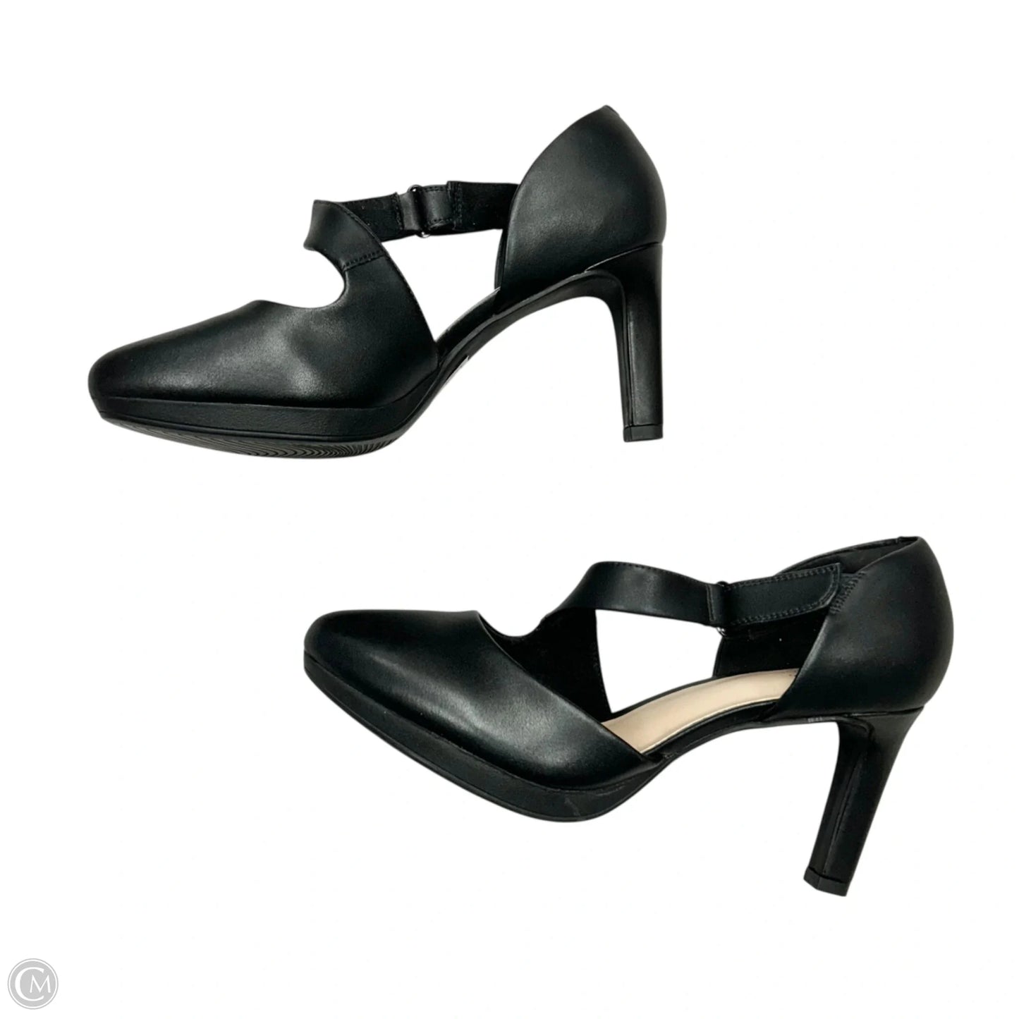 Shoes Heels Stiletto By Clarks In Black, Size: 9.5