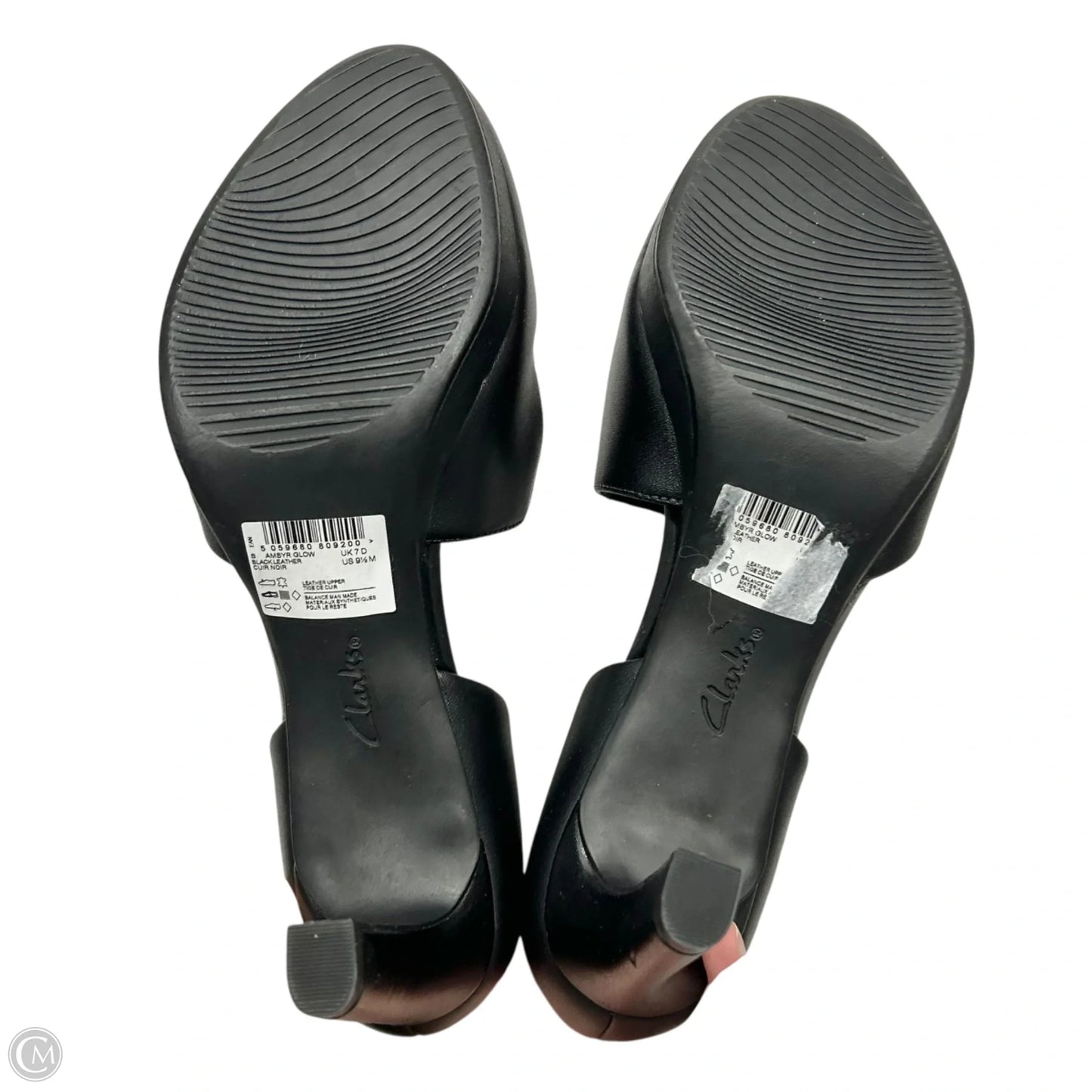 Shoes Heels Stiletto By Clarks In Black, Size: 9.5