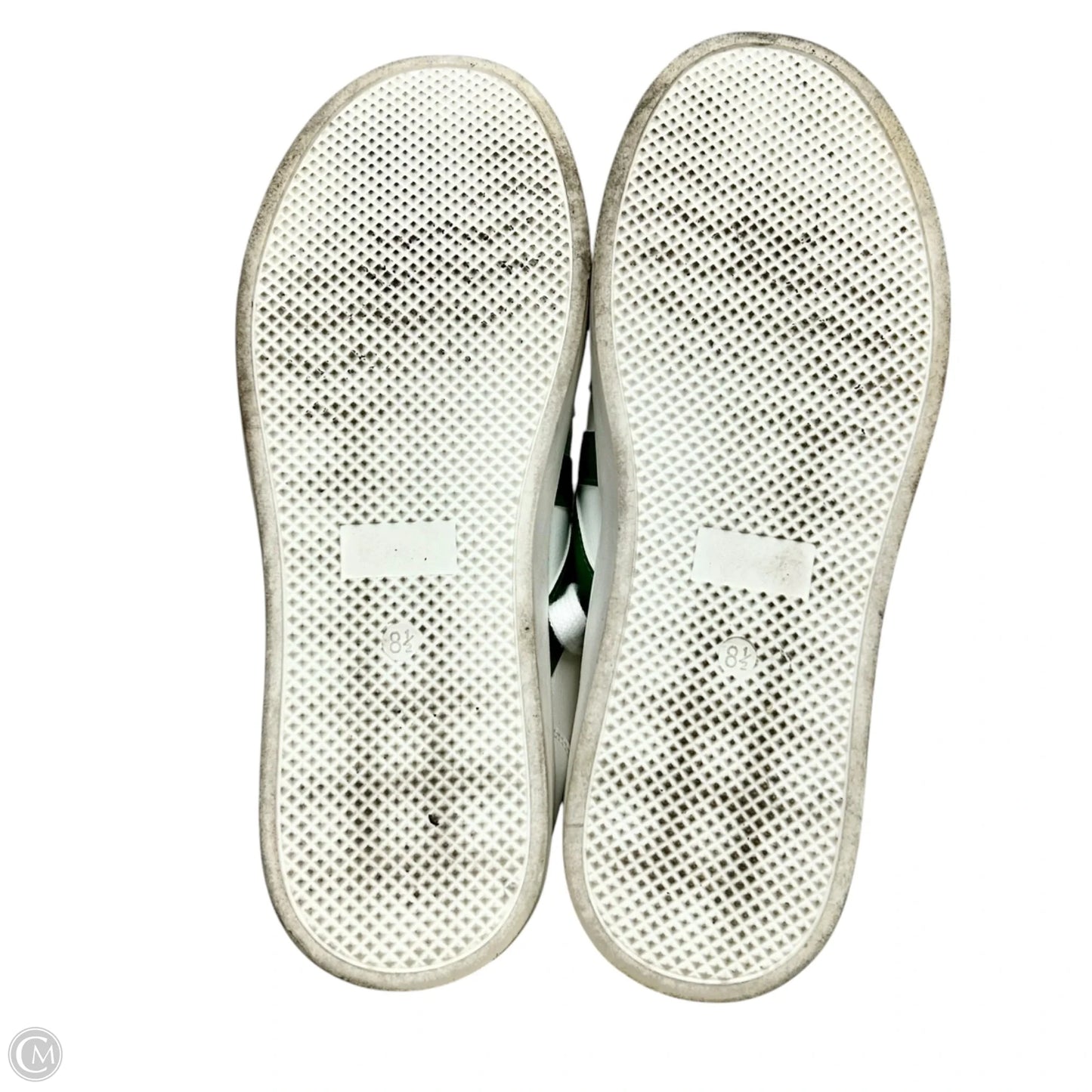 Shoes Sneakers By Mia In Green & White, Size: 8.5