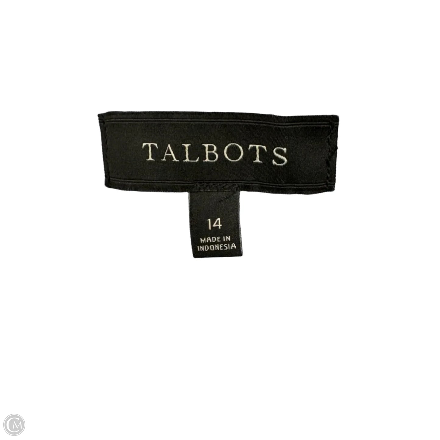 Skirt Midi By Talbots In Blue & Red, Size: 14