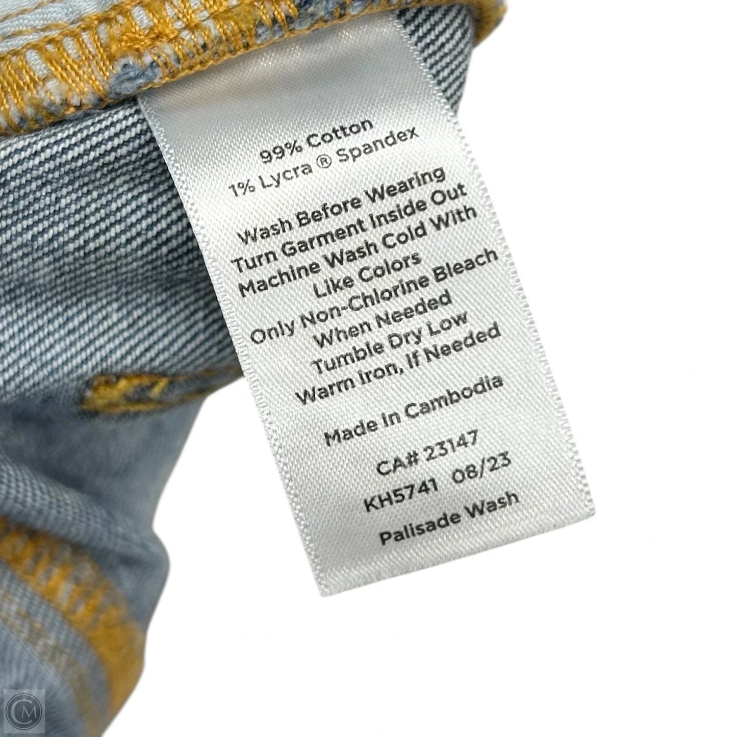 Jeans Straight By Talbots In Blue, Size: 12