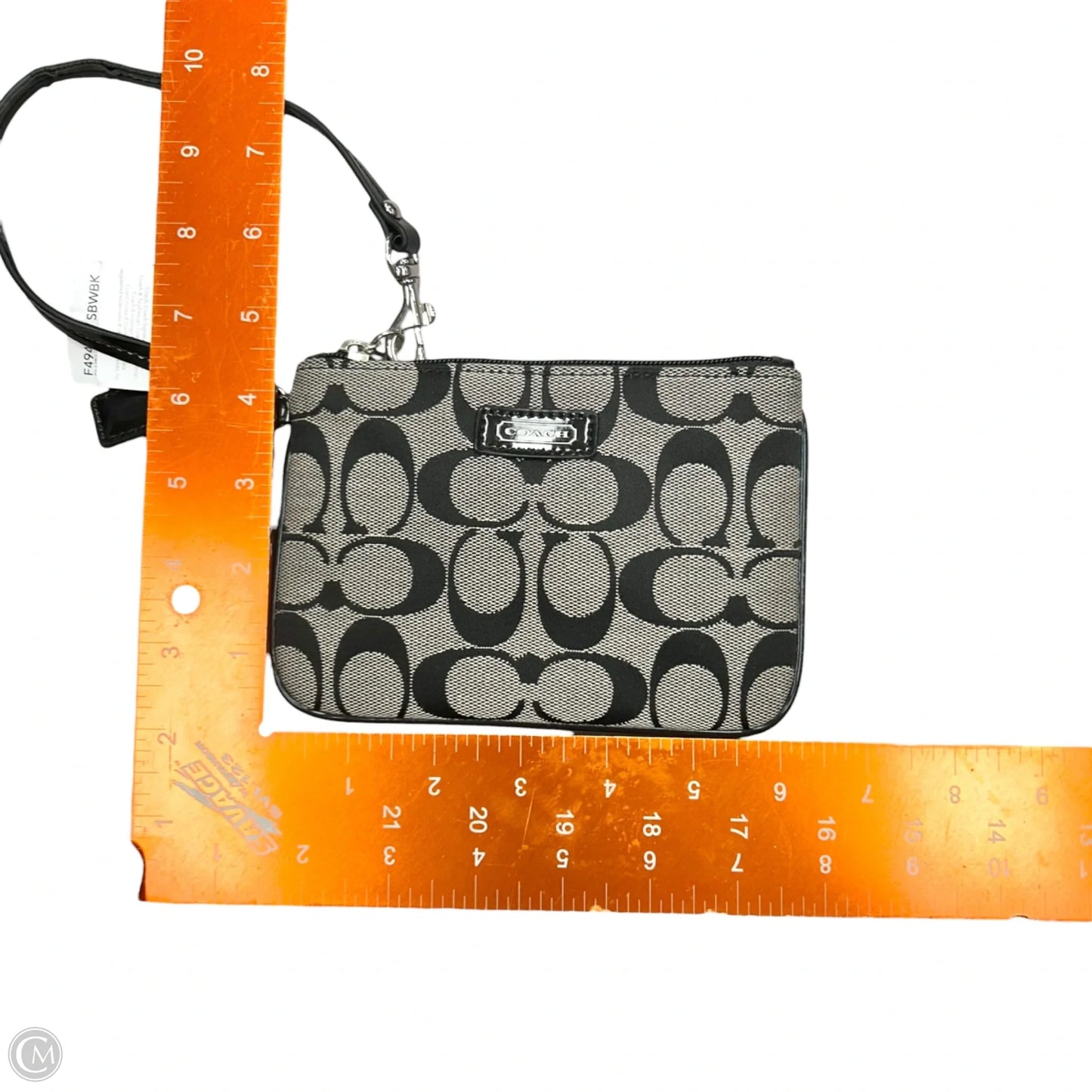 Wristlet Designer By Coach, Size: Small