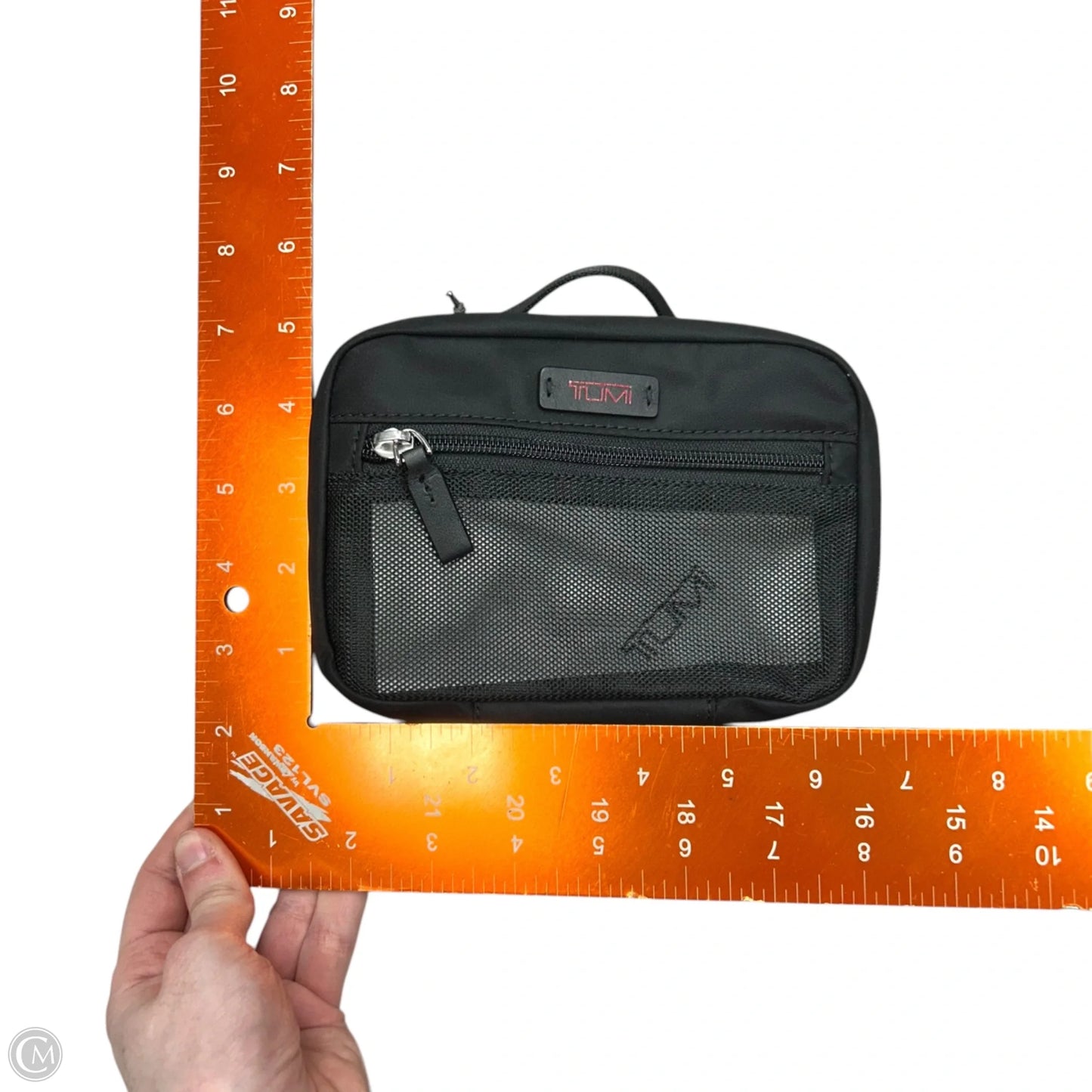 Pouch Designer By Tumi, Size: Small