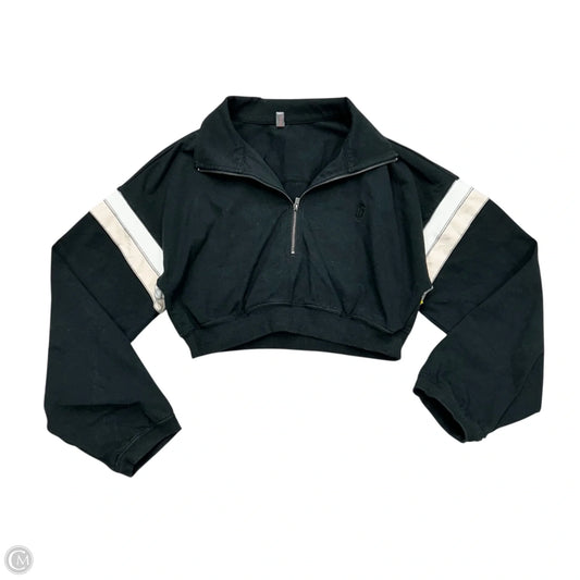 Sweatshirt Collar By Free People In Black, Size: S