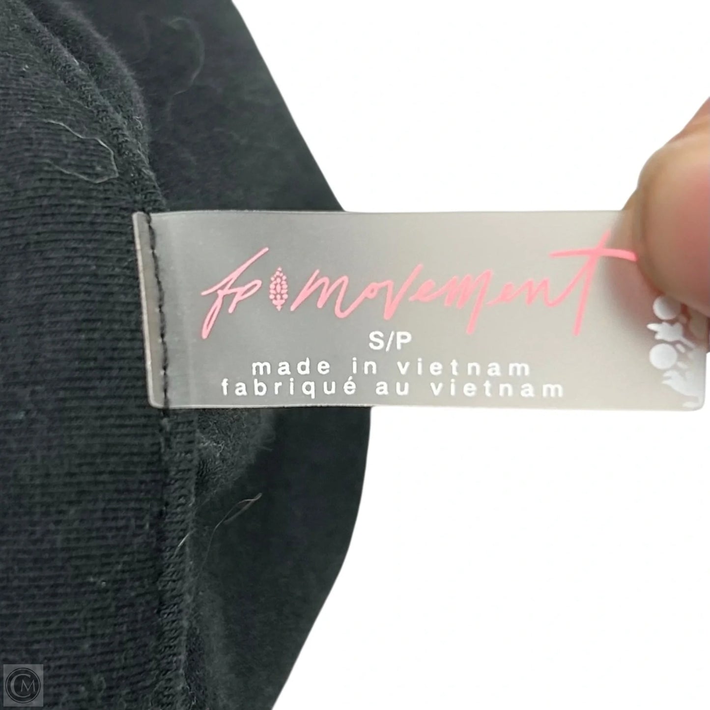 Sweatshirt Collar By Free People In Black, Size: S