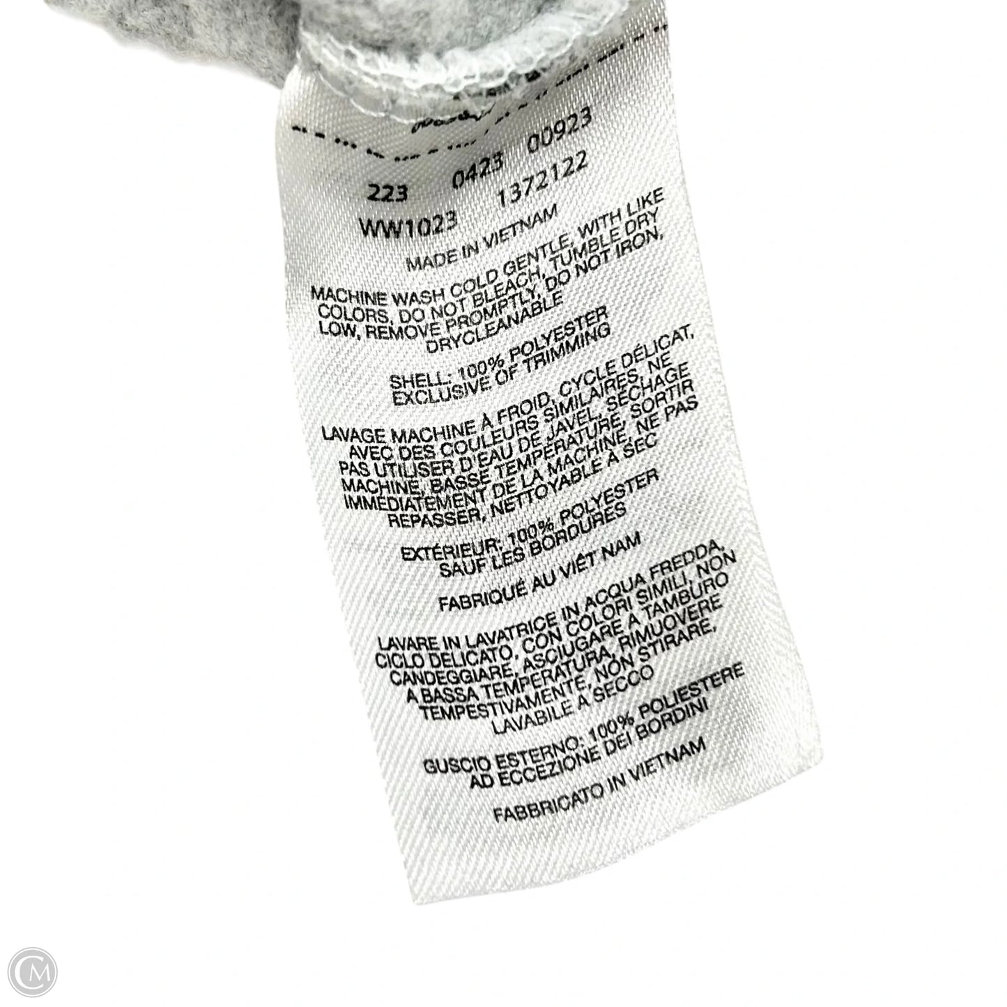 Vest Fleece By Columbia In Grey, Size: 1x